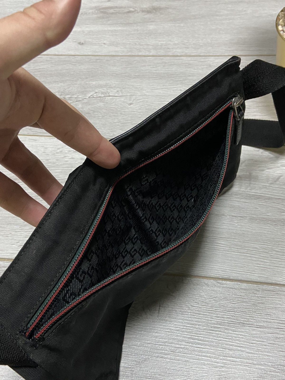 Gucci GUCCI Canvas Waist bag Black Size ONE SIZE - 12 Thumbnail