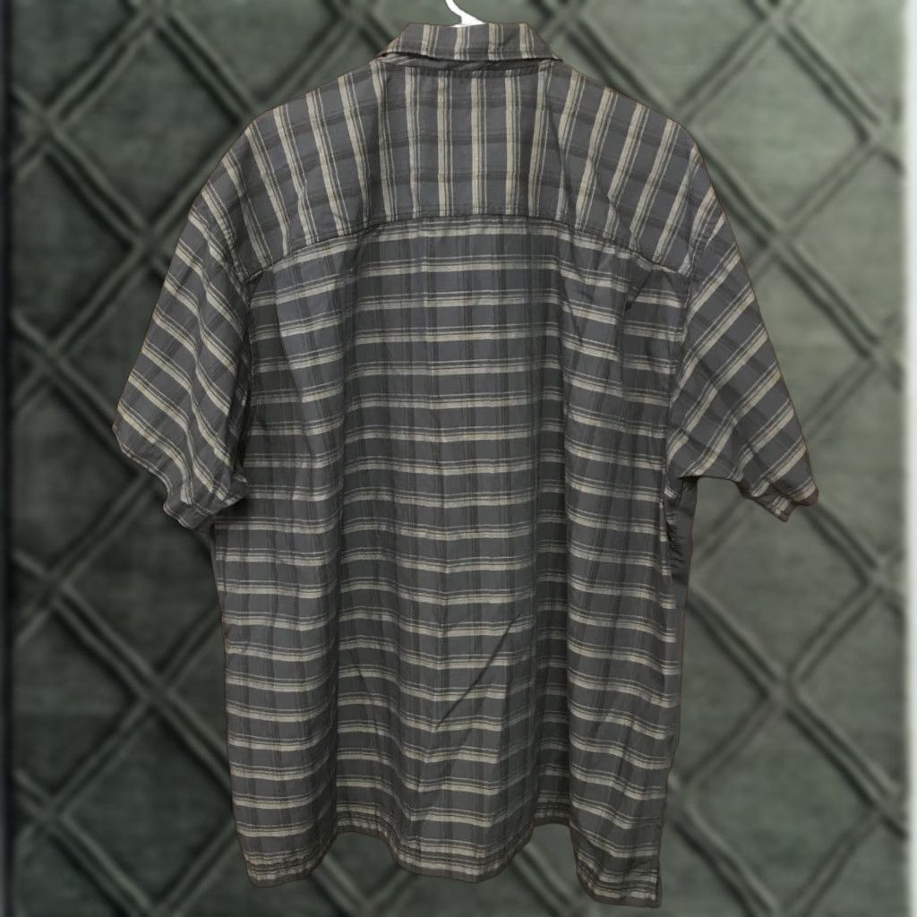 Bugle Boy VINTAGE Bugle Boy Button-Down Shirt Blue S/S Mens 3XL Plaid Eagle 80s 90s Mens Size US XXL / EU 58 / 5 - 1 Thumbnail