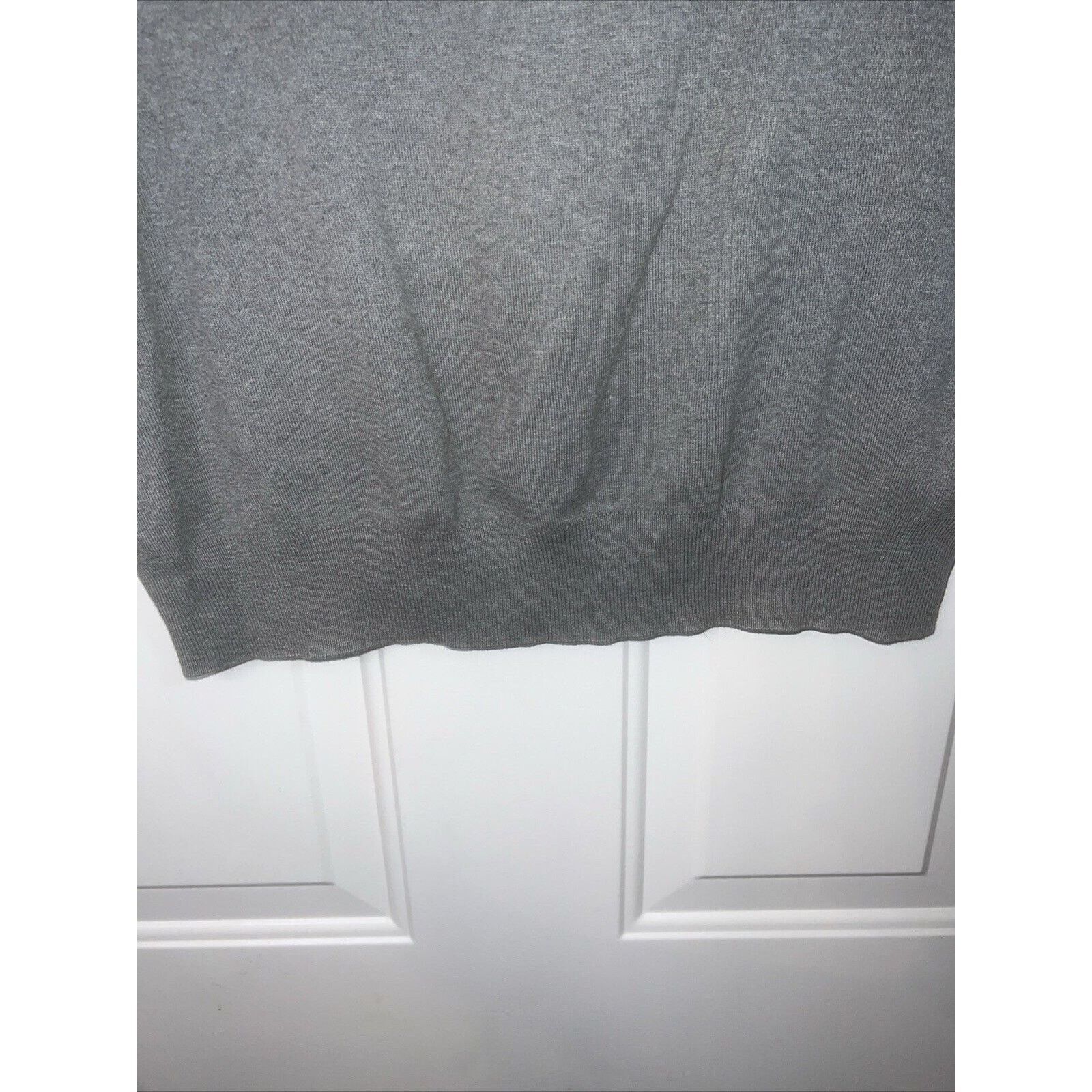 Ralph Lauren Polo Ralph Lauren Men’s Sweater Vest Large Gray Cotton Navy Size US L / EU 52-54 / 3 - 6 Thumbnail