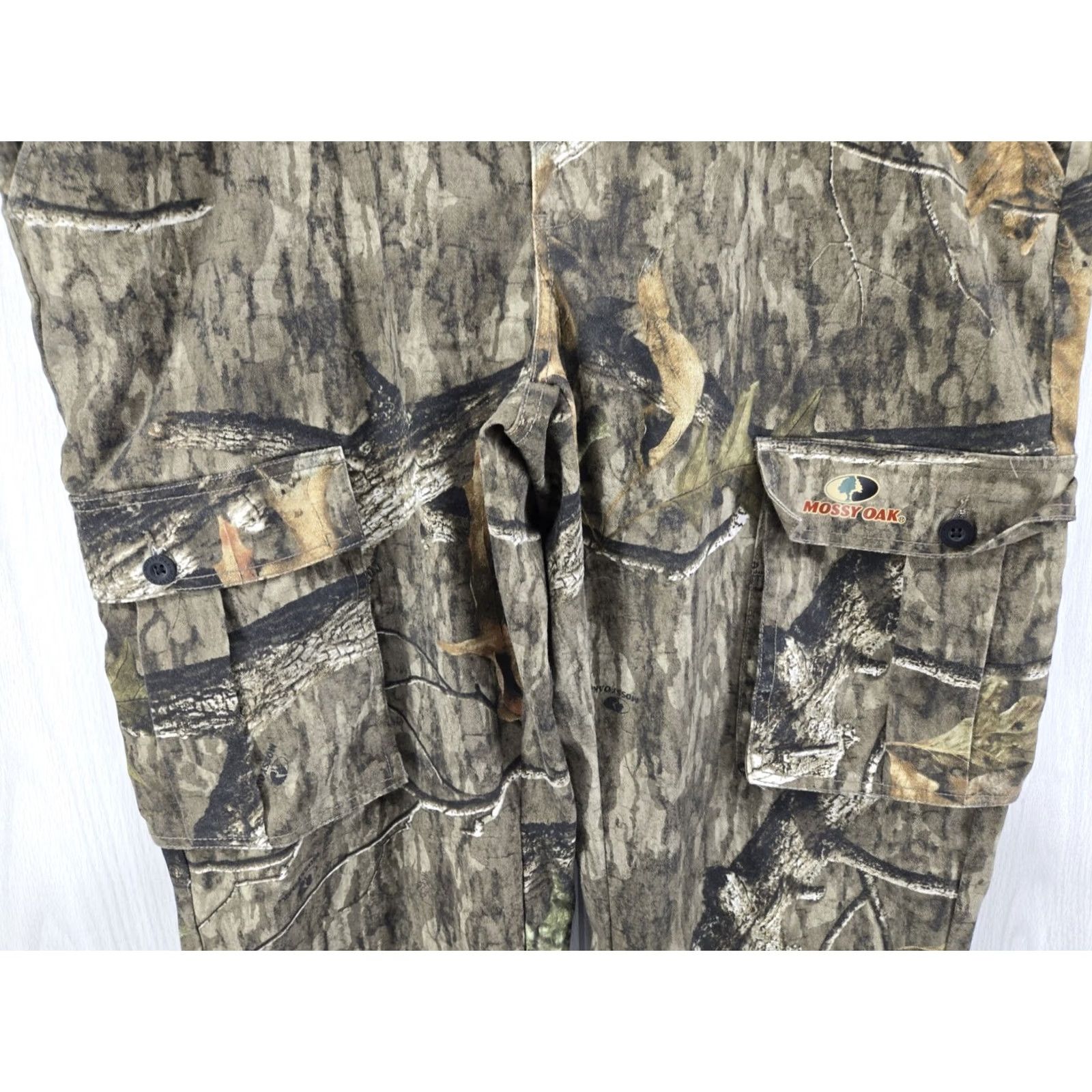 Vintage VINTAGE Mossy Oak Country Roots Camo Cargo Pants Men's XL Hunting Elastic Waist Pants Preserved? Size US 36 / EU 52 - 4 Thumbnail