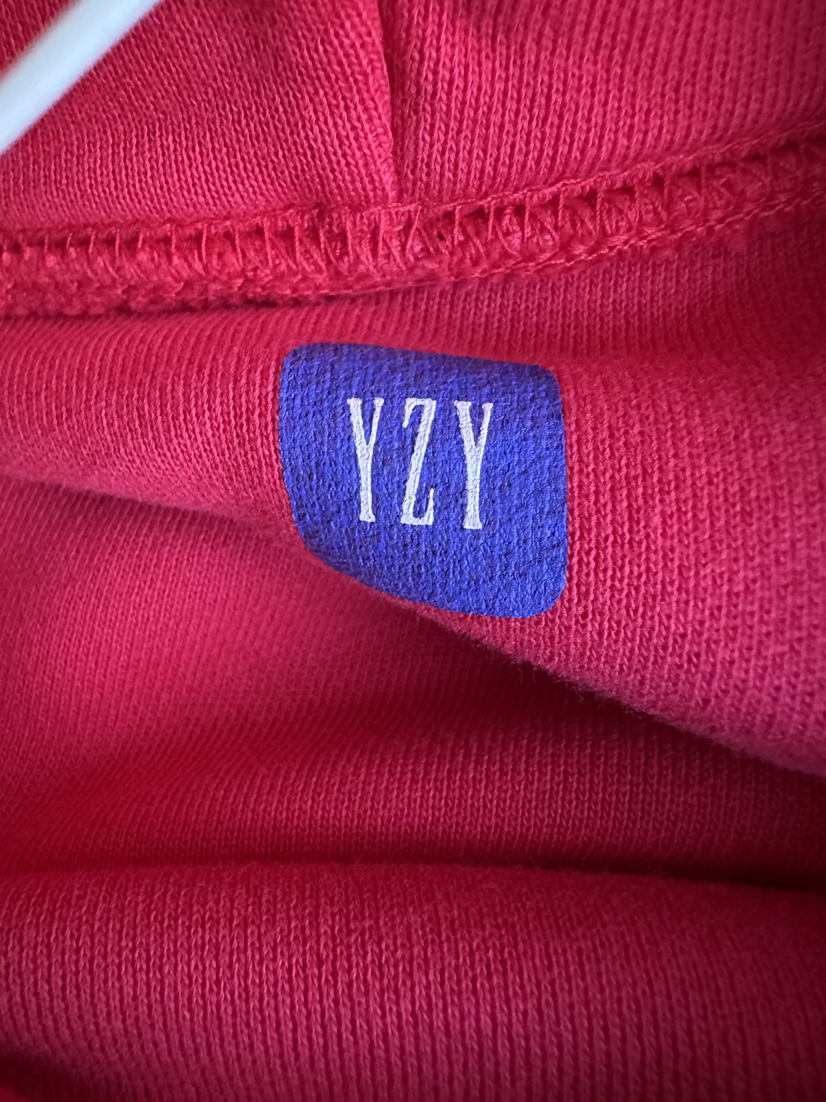 Gap × Kanye West × Yeezy YEEZY GAP DOUBLE LAYER PERFECT HOODIE RED Size US S / EU 44-46 / 1 - 2 Thumbnail