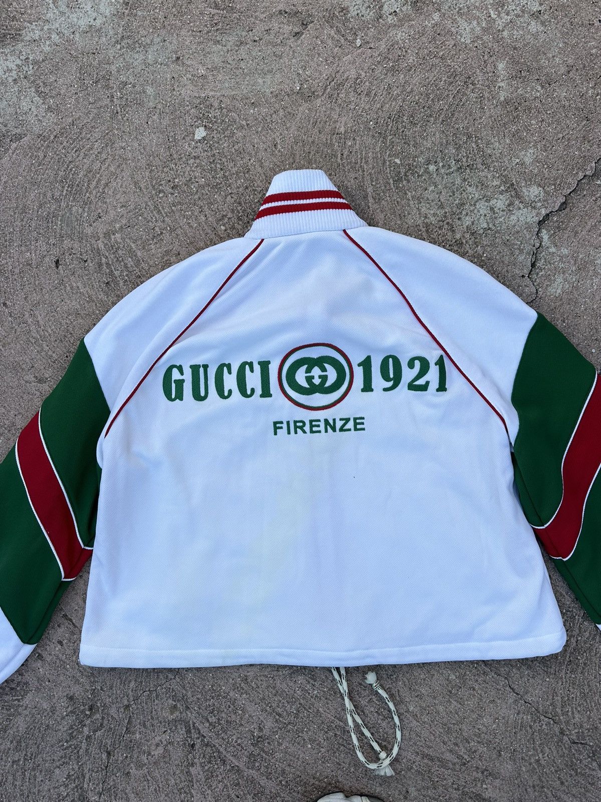 Gucci Gucci Zip Jacket Firenze 1925 White Size US S / EU 44-46 / 1 - 10 Thumbnail