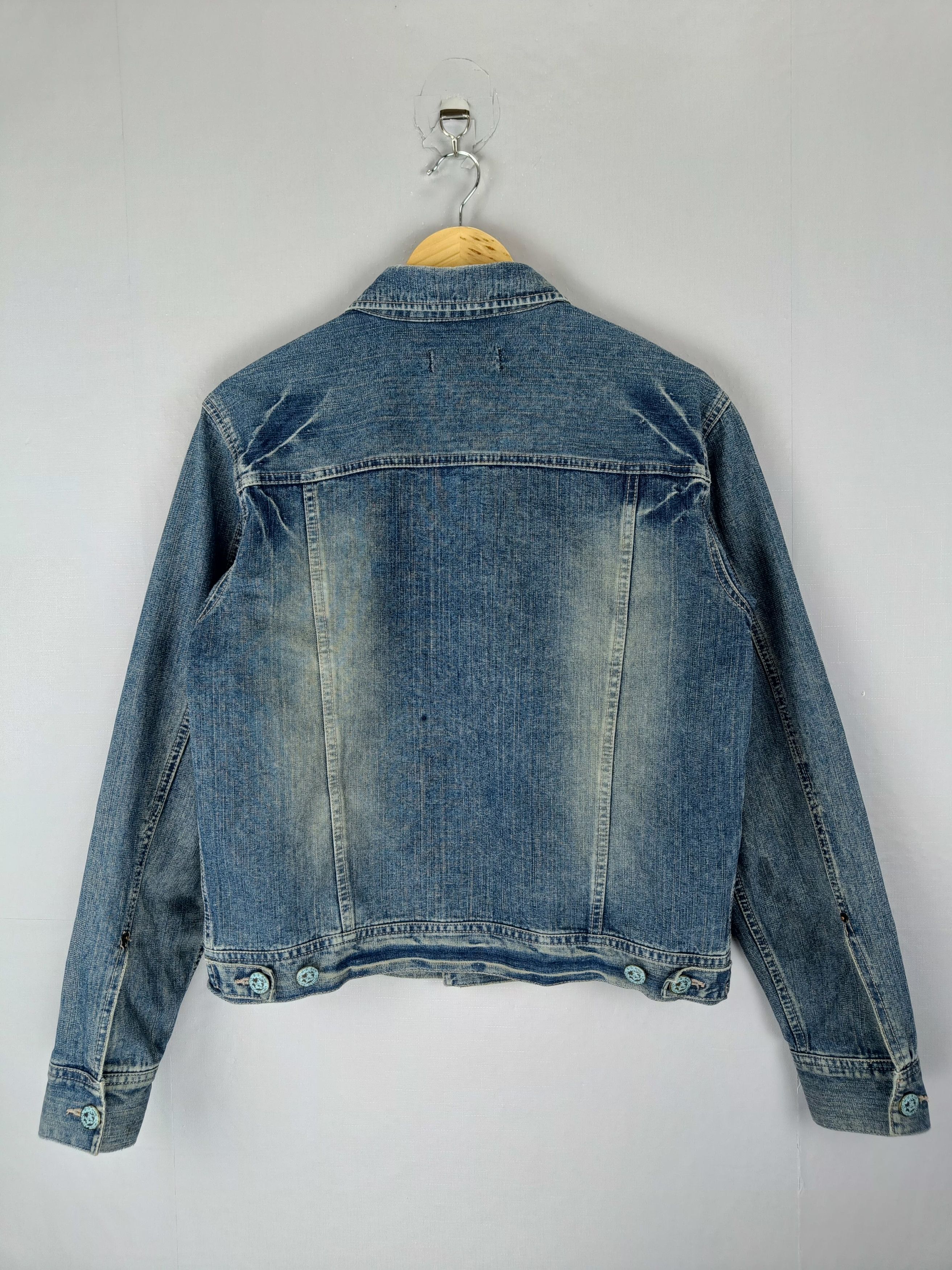 Vintage Denim Jacket B.S Raw Limited Edition Size US M / EU 48-50 / 2 - 5 Thumbnail