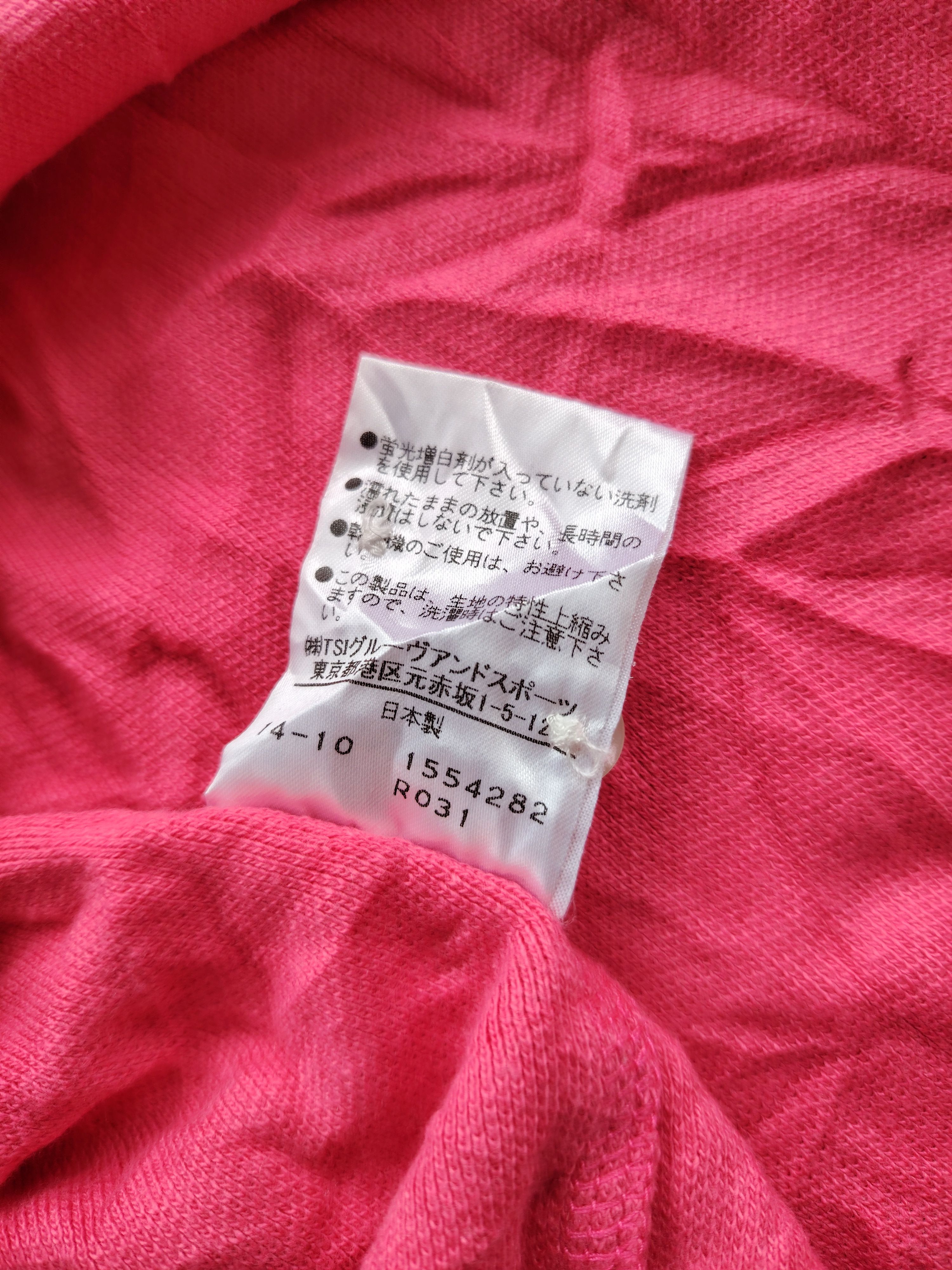 Designer × Japanese Brand Jack Bunny by Pearly Gates Pink Button Up Shirt Japan Size S / US 4 / IT 40 - 9 Thumbnail