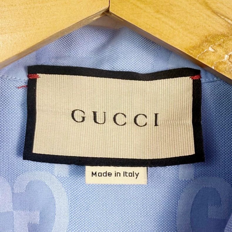 Gucci GucciBlue full-print shirt short sleeves 2503-Nextarrow Size US M / EU 48-50 / 2 - 3 Thumbnail