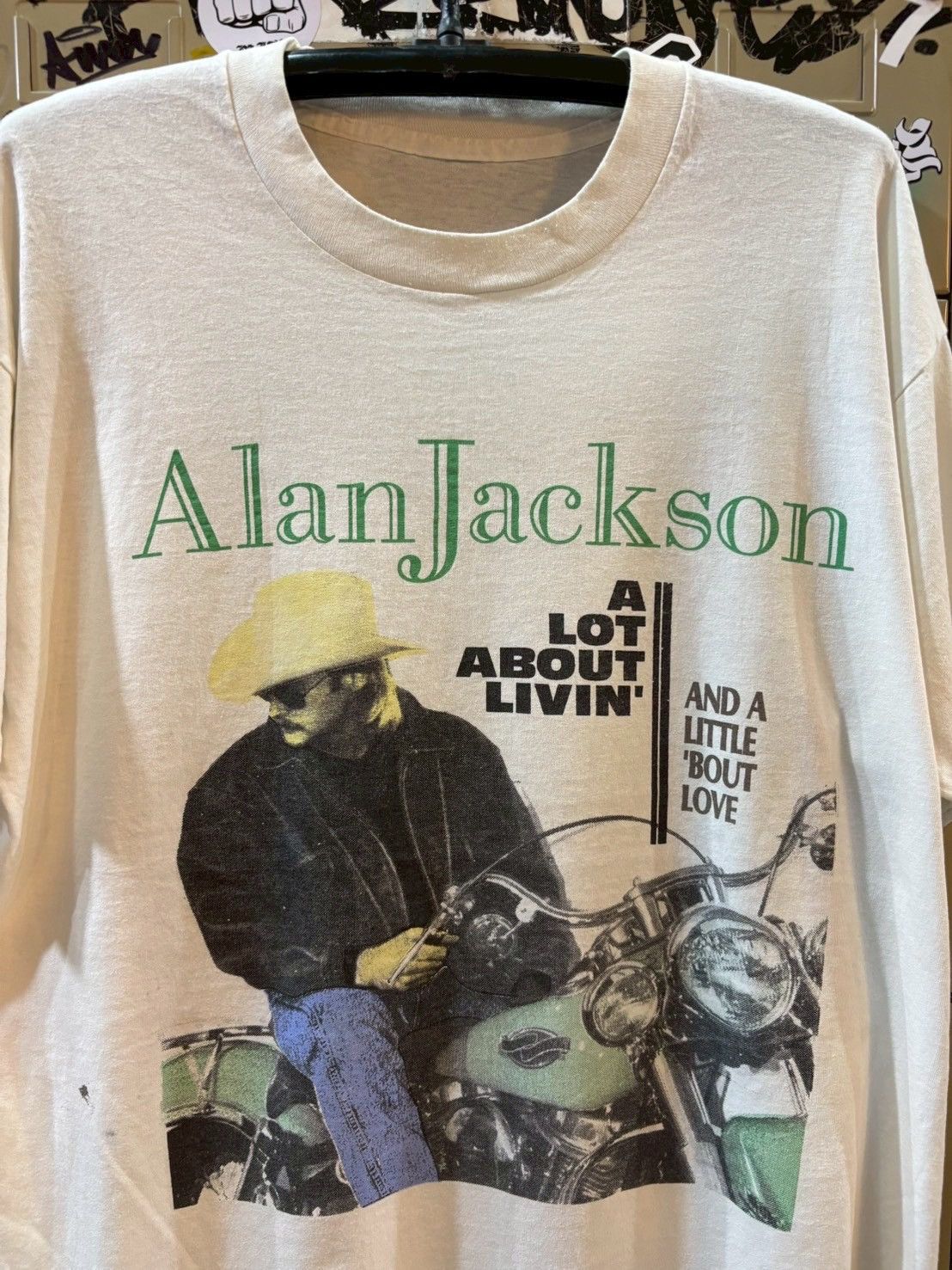 Band Tees Alan Jackson vintage tee 90’s Size US XL / EU 56 / 4 - 2 Thumbnail