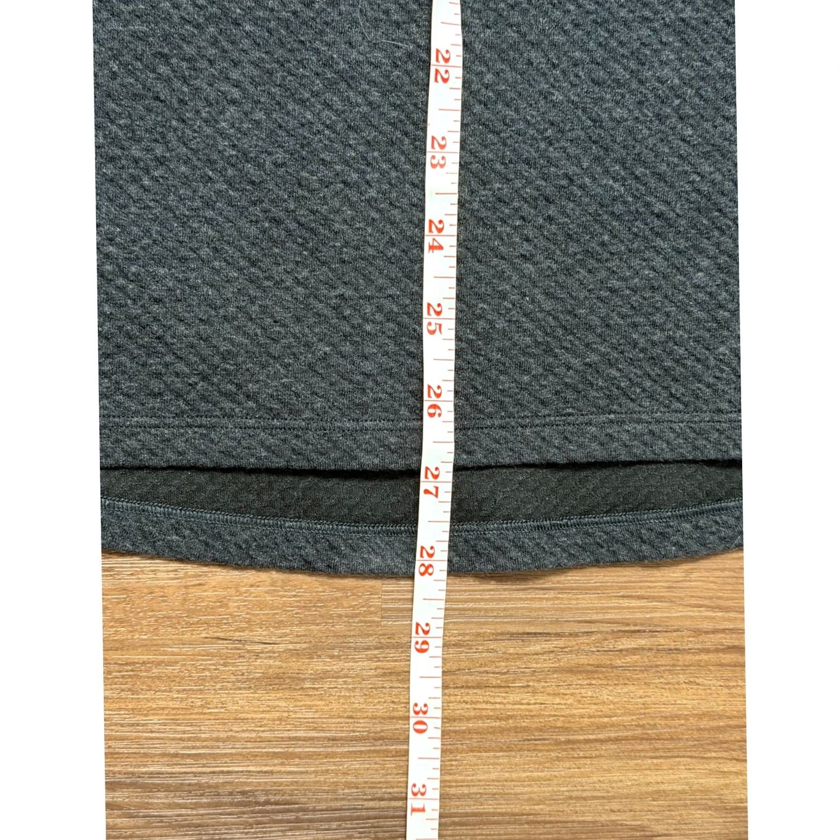 Lululemon Lululemon At Ease Crewneck Pullover Textured Grey Heather Sweatshirt Sz L Size US L / EU 52-54 / 3 - 4 Thumbnail
