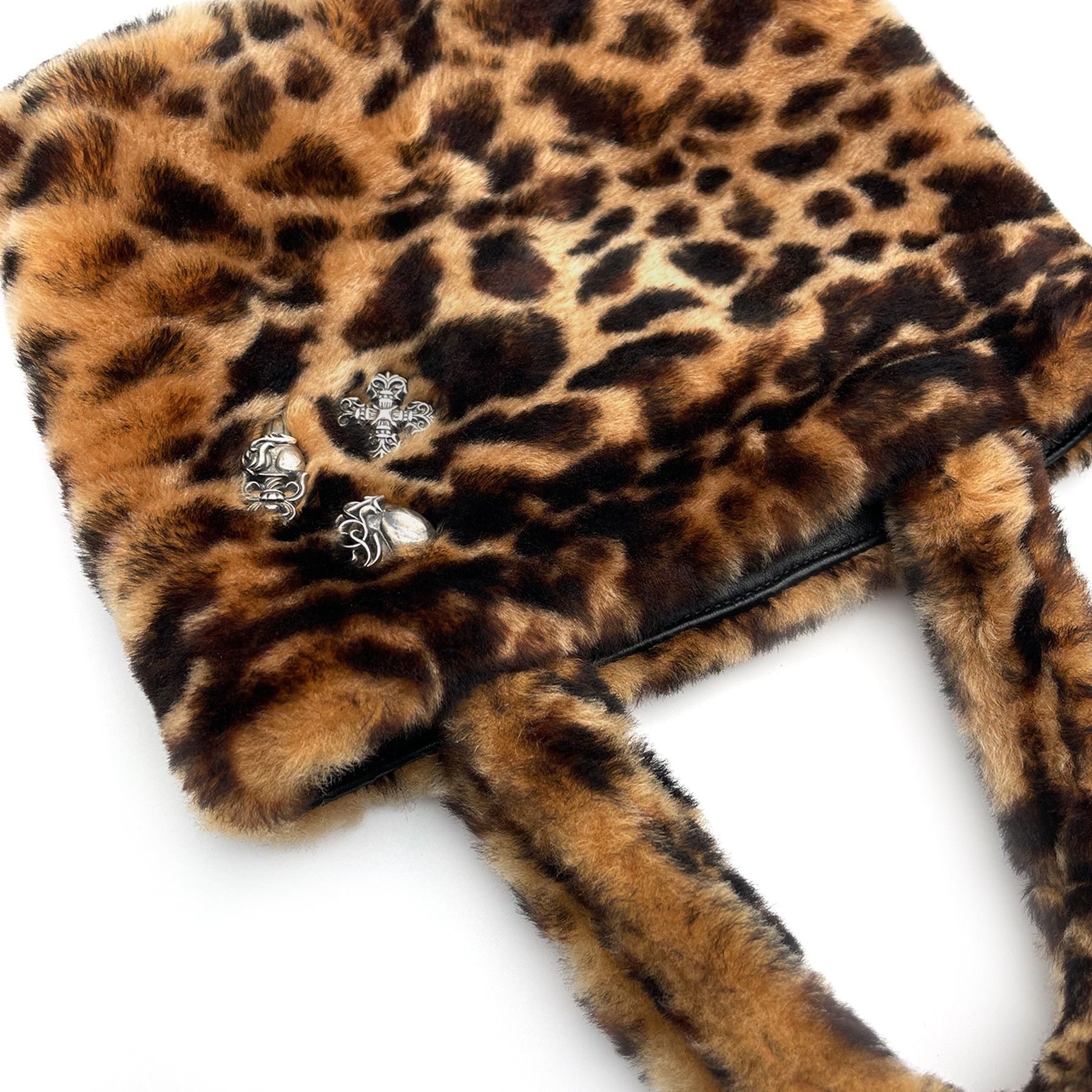 Chrome Hearts Chrome Hearts Leopard Fur Pendant Mini Tote Bag Size ONE SIZE - 3 Thumbnail