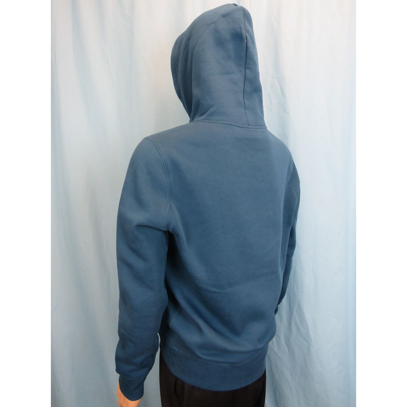 Burberry BURBERRY CLAREDON BLUE COTTON NOVA CHECK LOGO HOODIE M Size US M / EU 48-50 / 2 - 4 Thumbnail