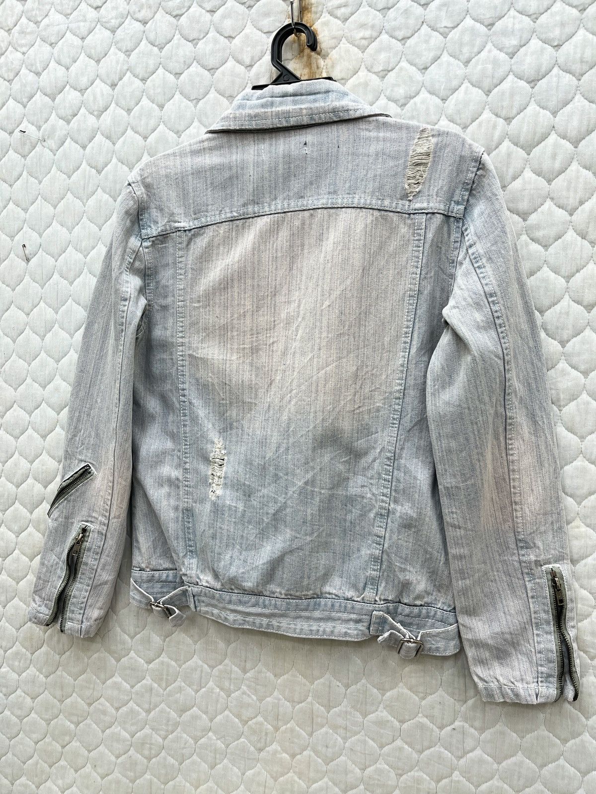Japanese Brand × Seditionaries 🔥🔥🔥ARCHIVE BERNINGS SHO JAPANESE DENIM JACKET Size S / US 4 / IT 40 - 6 Thumbnail