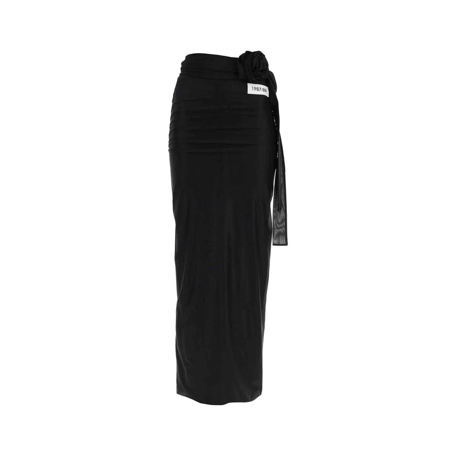 Dolce & Gabbana Dolce&Gabbana Jersey Stretch Maxi Skirt Size 28" / US 6 / IT 42 - 1 Thumbnail