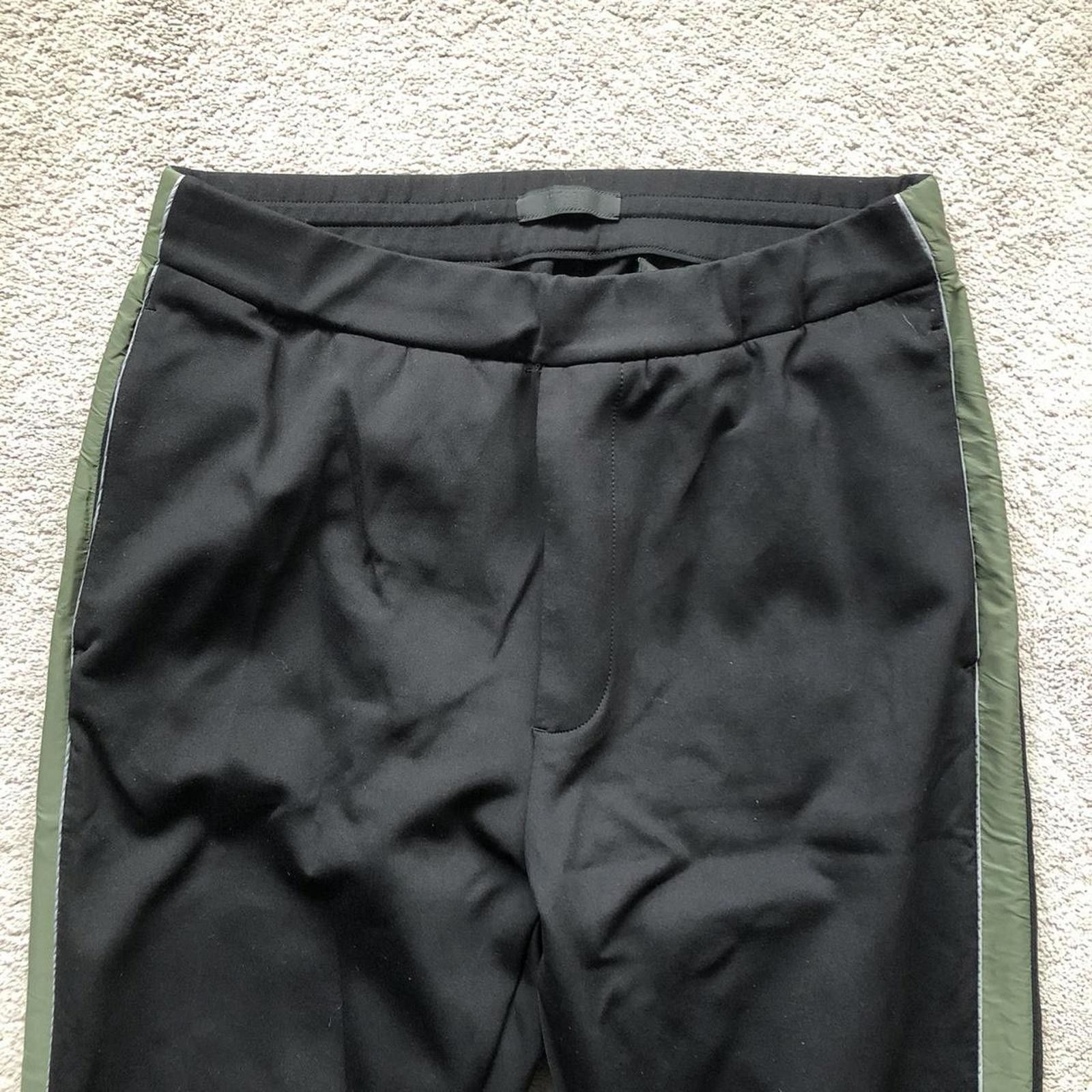 Prada Green Stripe Prada Red Tab Tracksuit Trousers Size US 32 / EU 48 - 2 Thumbnail