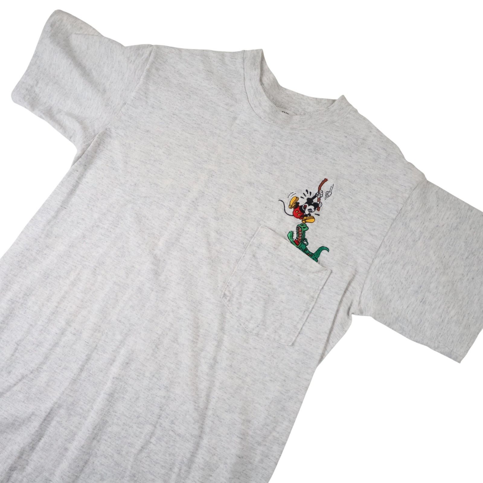 Disney × Vintage Vintage Disney Mickey Mouse Pocket Alligator T Shirt Size US M / EU 48-50 / 2 - 2 Thumbnail