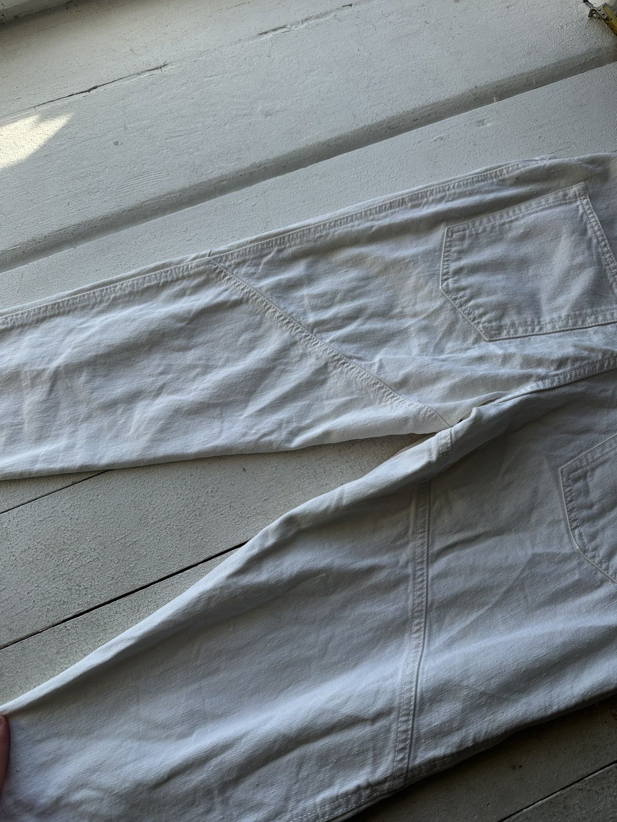 Isabel Marant 🚨 ISABEL MARANT WHITE WOMEN JEANS PANTS LUXURY Size 28" / US 6 / IT 42 - 15 Thumbnail
