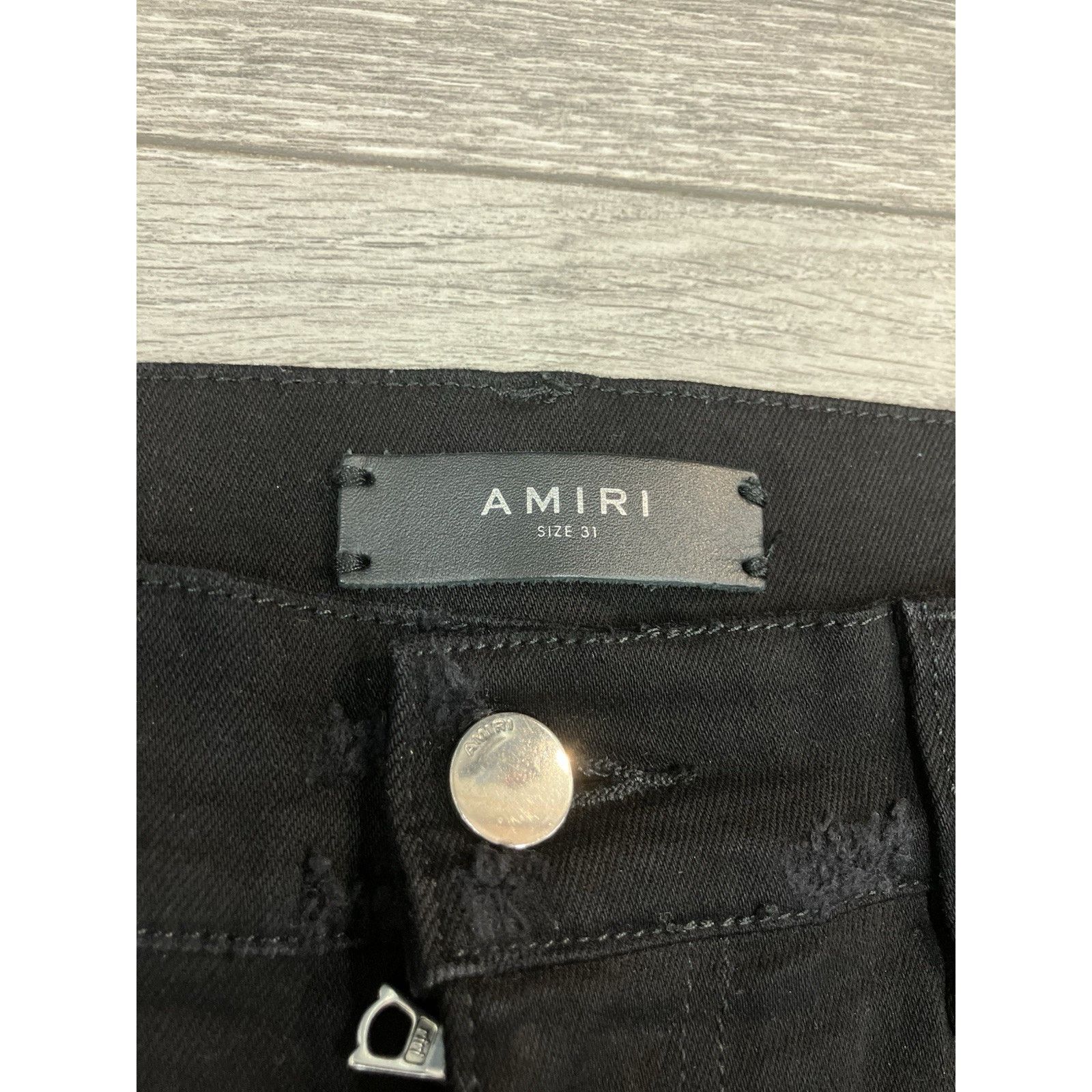 Amiri Amiri Denim Jeans ' Black ' | GREAT COND | 100% AUTHENTIC! Size US 31 - 15 Thumbnail