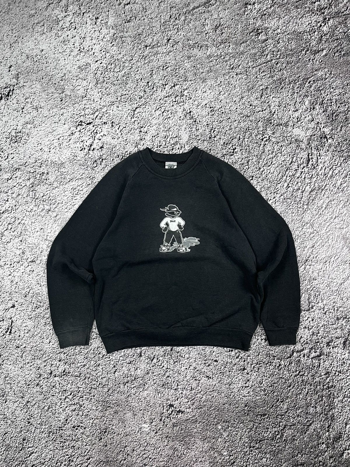 Vintage Vintage 90s Yale University Sweatshirt streetwear rare M Size US M / EU 48-50 / 2 - 1 Thumbnail