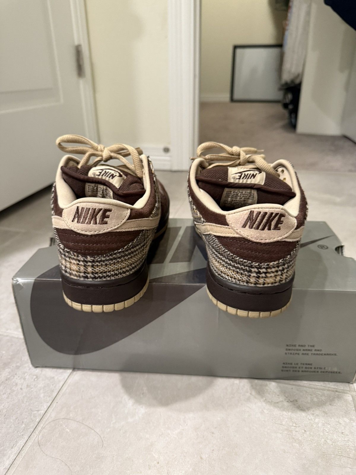 Nike Nike SB Dunk Low Tweed Size US 9 / EU 42 - 4 Thumbnail
