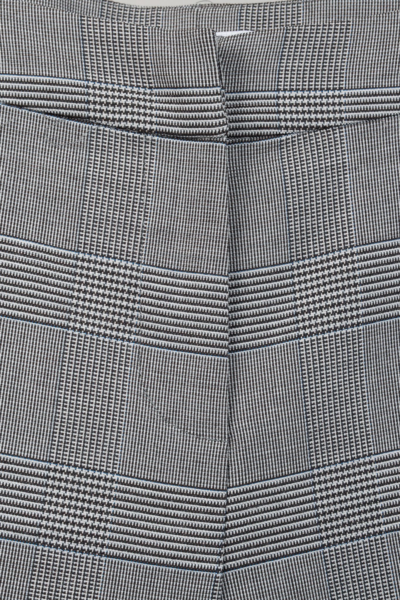 Dior Christian Dior Grey Plaid Flared Trousers Size 26" / US 2 / IT 38 - 7 Thumbnail