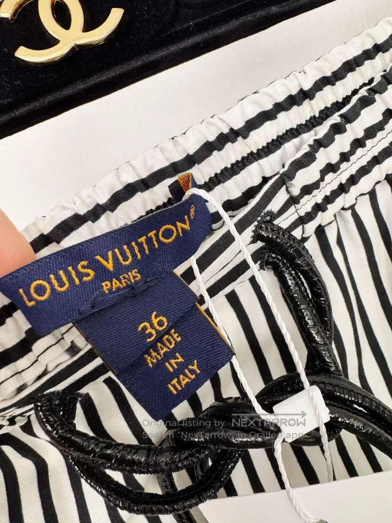 Louis Vuitton Louis Vuitton Striped Skirt Size 35" - 2 Thumbnail