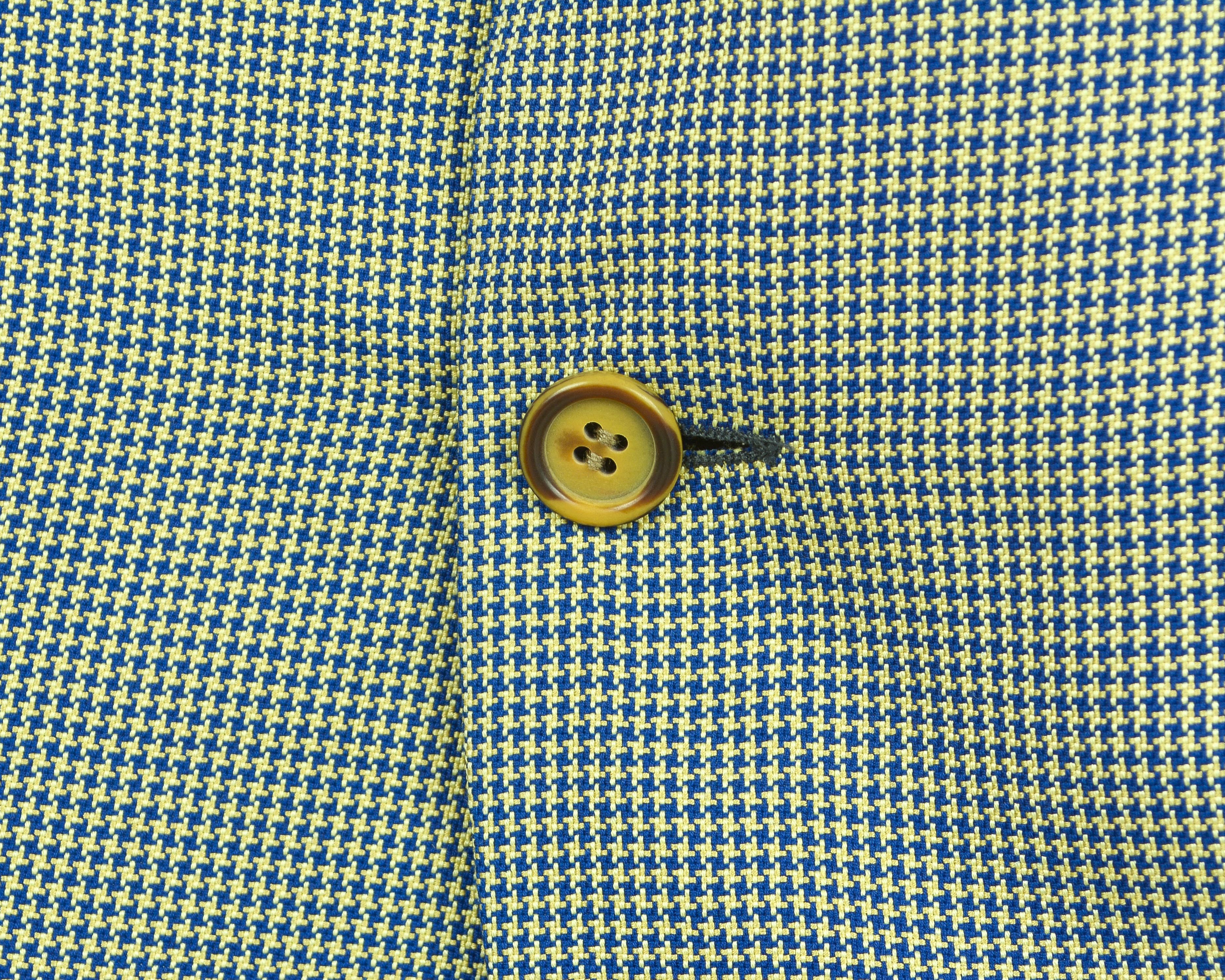 Other BONACELLI UK 44 US Blazer EU 54 Jacket Houndstooth XL Wool Size 44R - 6 Thumbnail