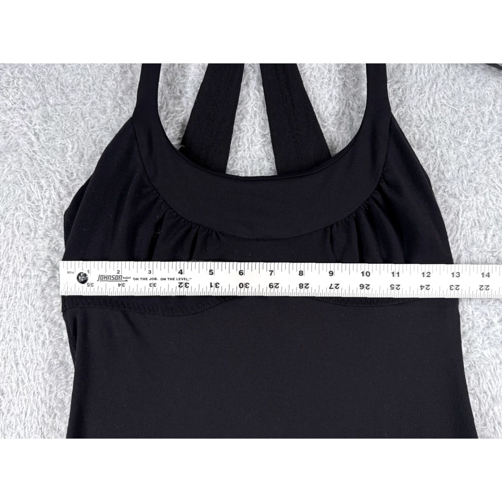 Lululemon Lululemon Shirt Women 6 Black Scoop Me Up Tank Luxtreme Built In Bra W1A33S Size M / US 6-8 / IT 42-44 - 6 Thumbnail