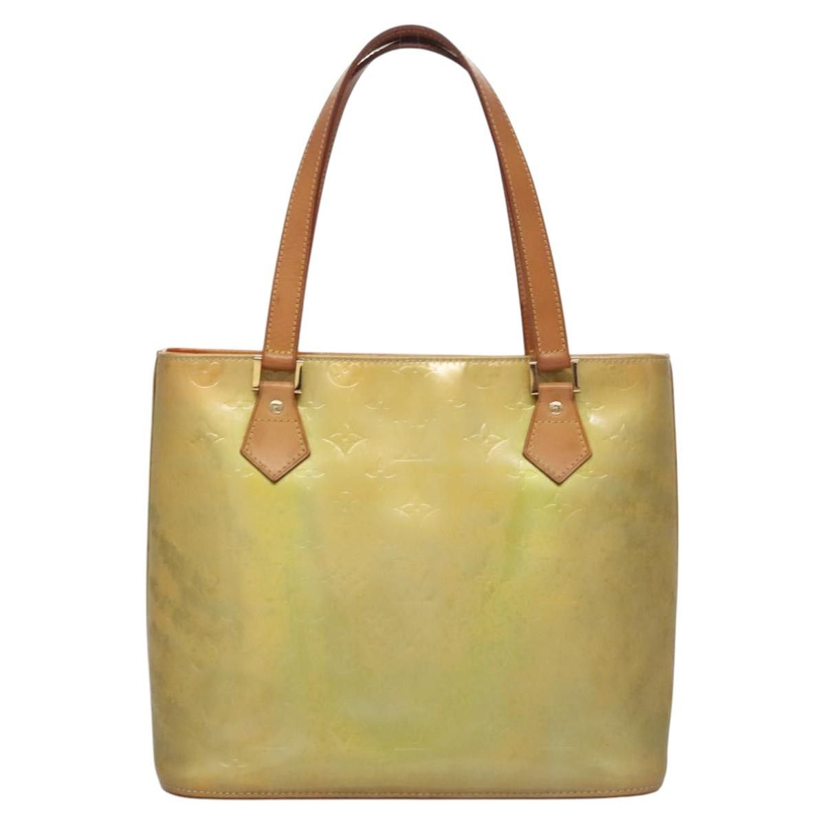 Louis Vuitton LOUIS VUITTON Monogram Vernis Houston Hand Bag Gris M91053 Size ONE SIZE - 2 Thumbnail