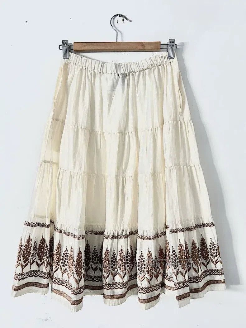 Comme des Garcons Comme Des Garcons size one-size-fits-all Embroidered skirt Size 25" / US 0 / IT 36 - 2 Thumbnail
