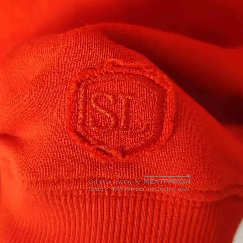Yves Saint Laurent YSL Orange Cotton Women's Hoodie XS . Size XS / US 0-2 / IT 36-38 - 4 Thumbnail