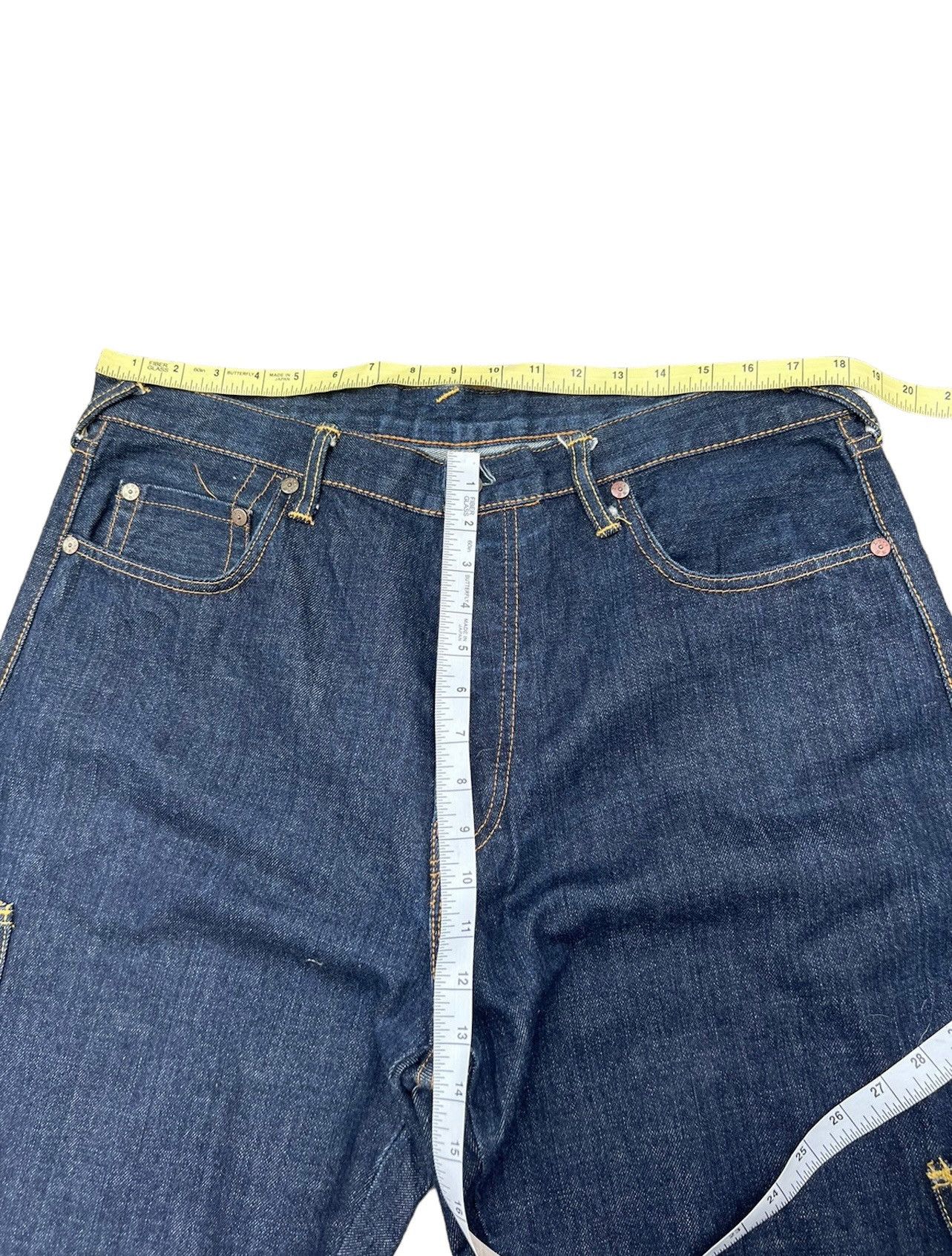 Evisu RARE!!! Vintage Evisu Multi Pocket Denim Selvedge Jeans Size US 36 / EU 52 - 3 Thumbnail