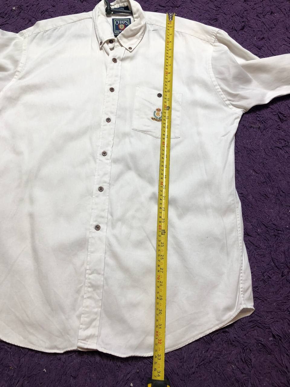 Chaps Ralph Lauren Vintage white Shirt Y2K Chaps Ralph Lauren size L logo Size US L / EU 52-54 / 3 - 9 Thumbnail