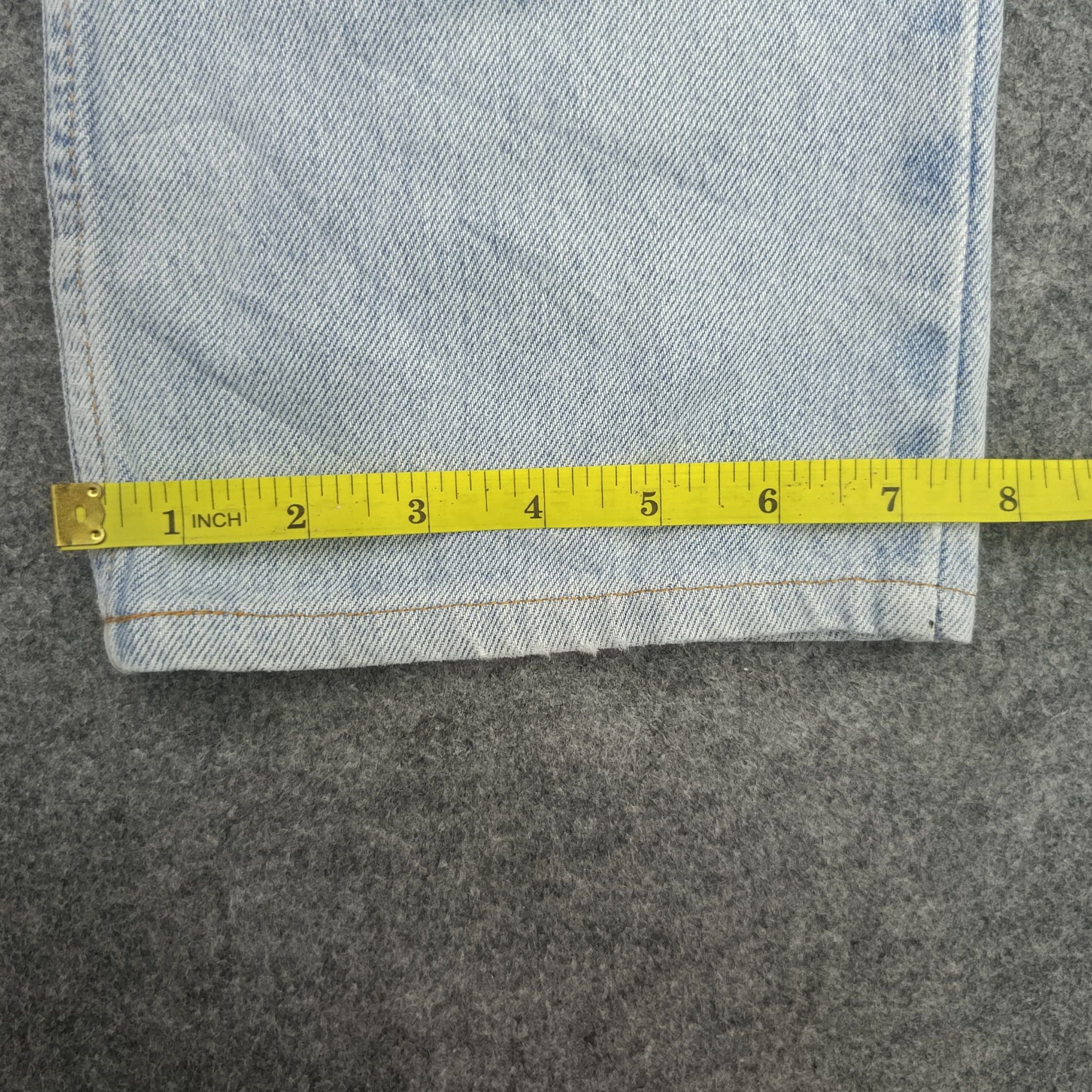 Levi's Vintage Levis Distressed Denim Kurt Cobain Style Size US 30 / EU 46 - 8 Thumbnail