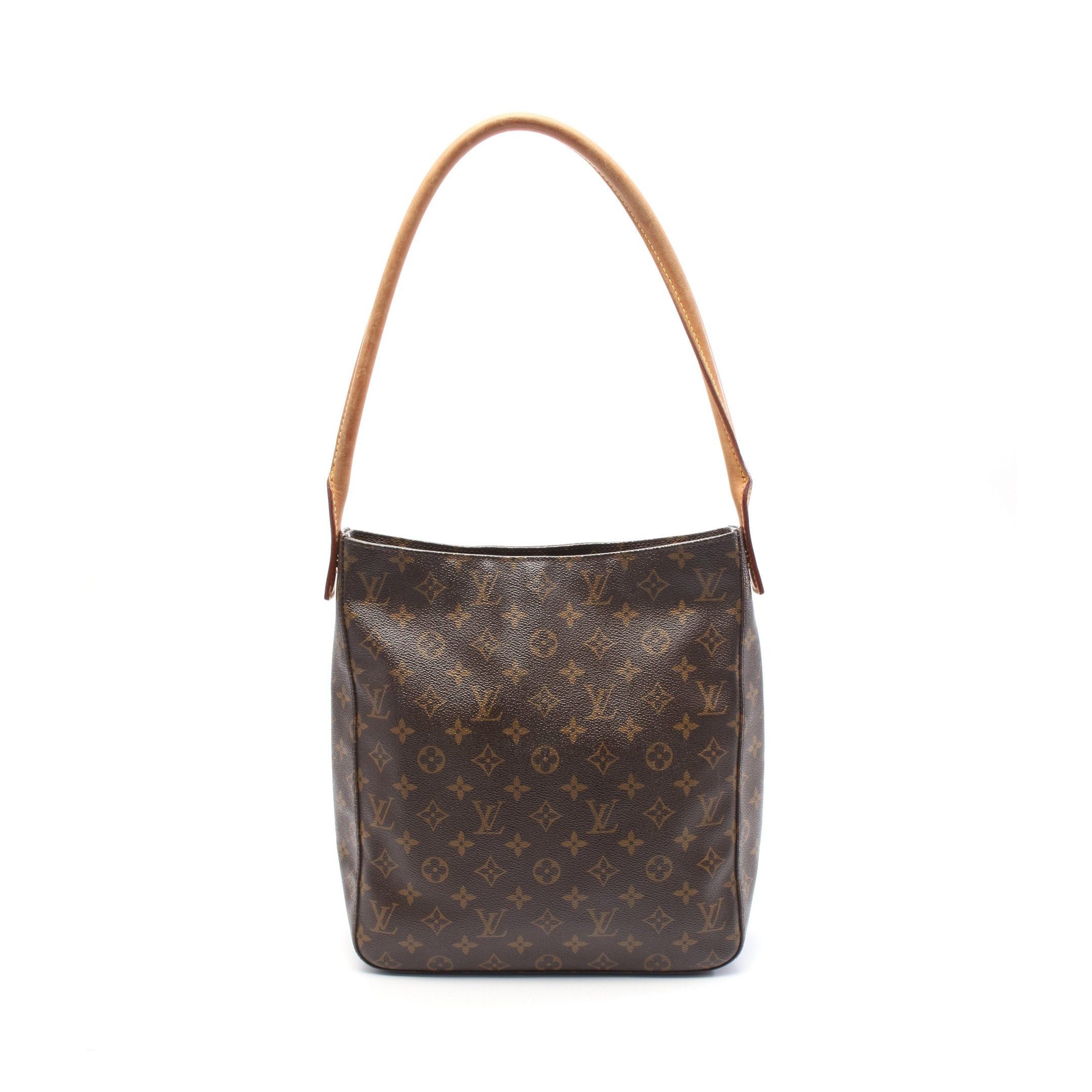 Louis Vuitton Louis Vuitton Looping Gm Monogram Shoulder Bag Leather Brown Size ONE SIZE - 1 Thumbnail