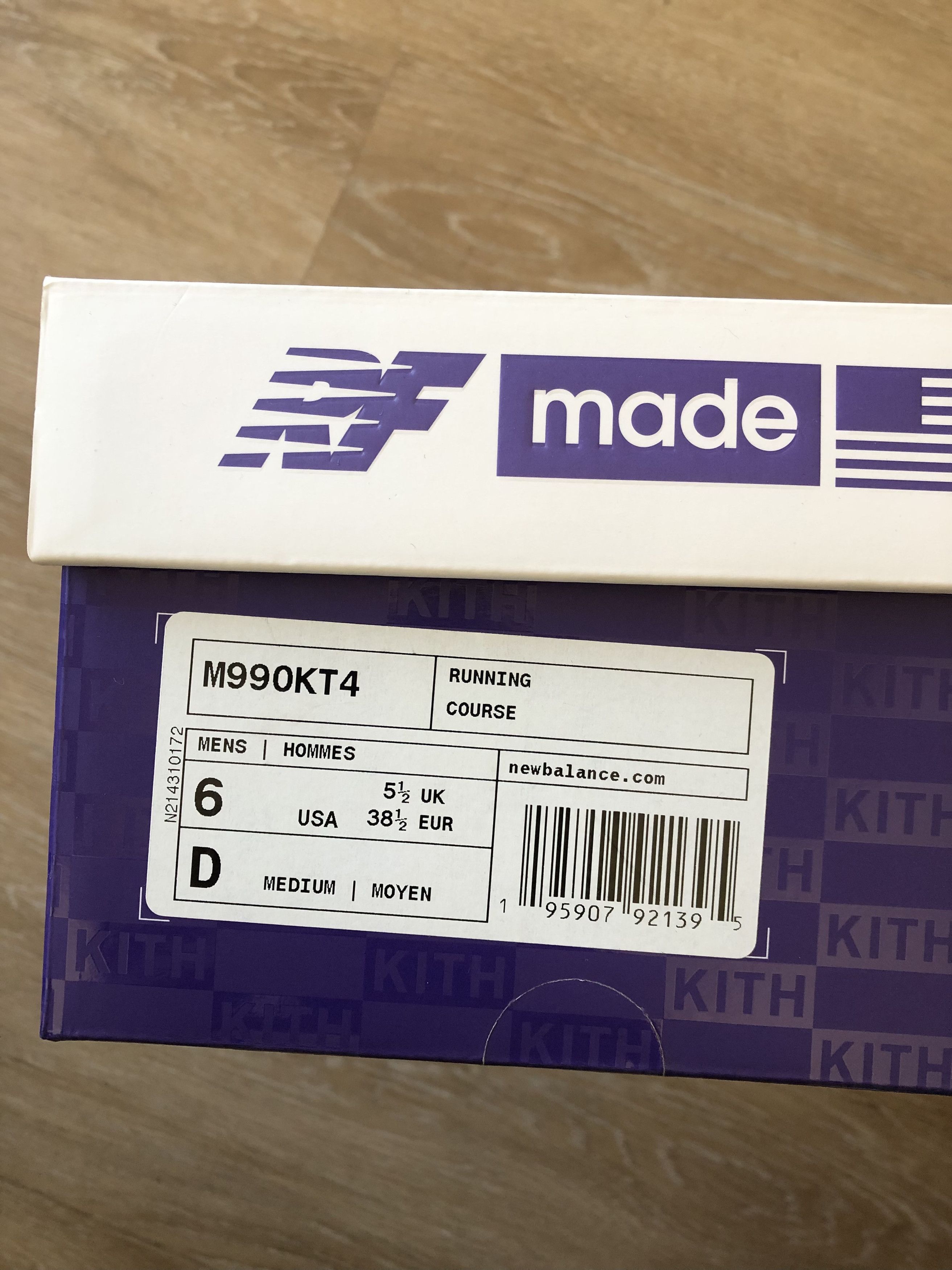 Kith × New Balance Kith x New Balance 990v4 UnitedArrows&Sons M990KT4 M6 / W7.5 Size US 7.5 / IT 37.5 - 8 Thumbnail