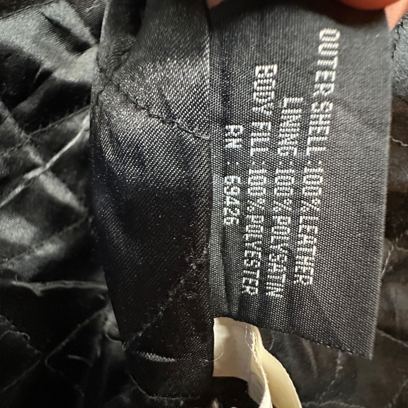 Wilsons Leather Wilsons Leather Jacket Coat Men XL Pockets Black Quilt Lined Size US XL / EU 56 / 4 - 12 Thumbnail