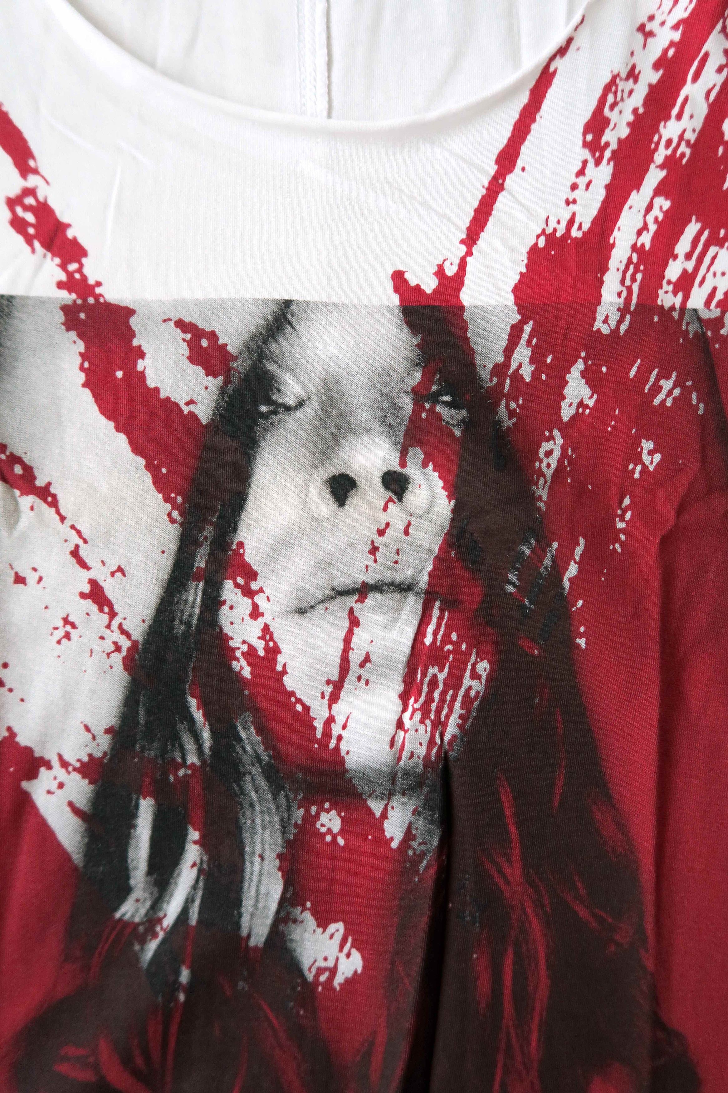 Gene Par Yukio Mishiba gene par YUKIO MISHIBA Japan Spatter Paint Portrait T-Shirt Size US L / EU 52-54 / 3 - 4 Thumbnail