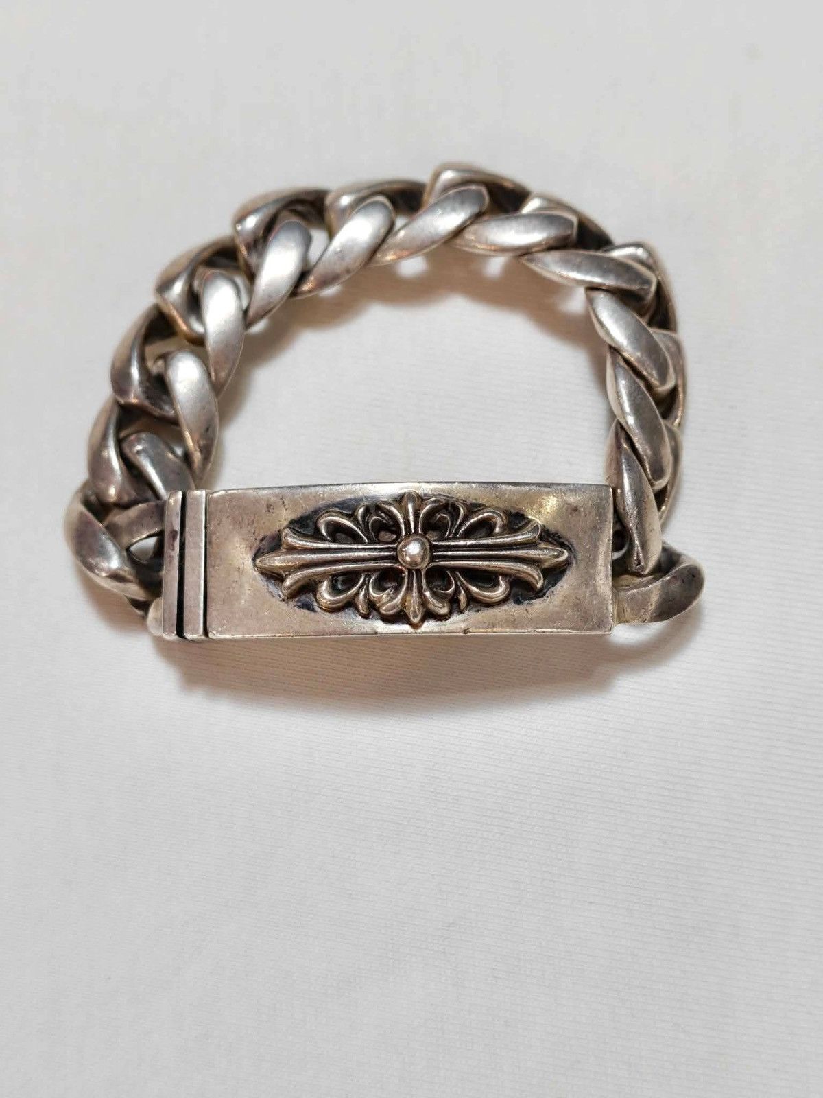 Chrome Hearts Chrome Hearts Floral ID Cuban Links Size ONE SIZE - 1 Thumbnail