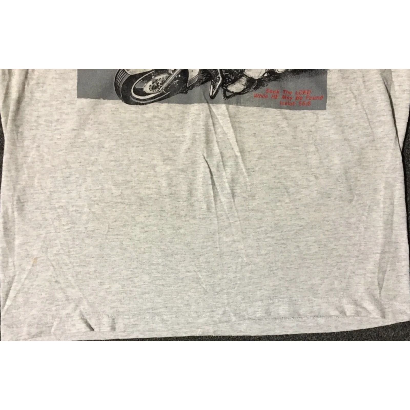 Vintage VINTAGE CMA Vtg 90s Christian Motorcycle Association Faded Shirt M Jesus God Grunge Biker Shirt Mens Gray 90s Harley CMA Jesus Christianity Shirt Mens Size US M / EU 48-50 / 2 - 4 Thumbnail