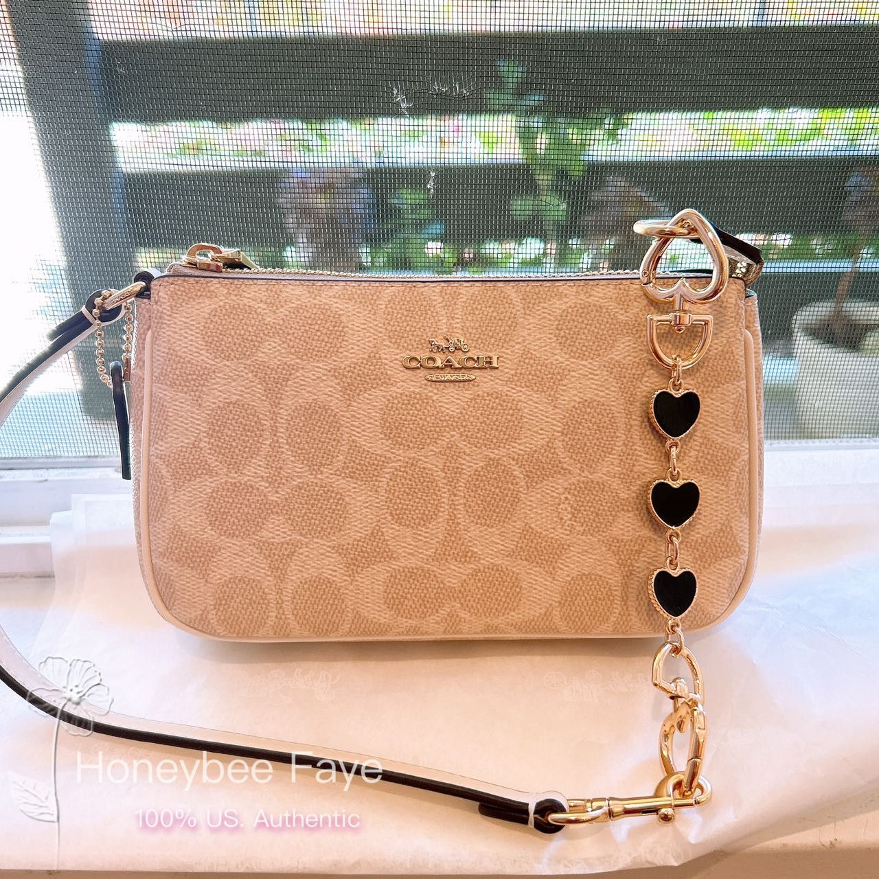 Coach Coach CW426 Nolita 19 In Signature Canvas plus a chain Size ONE SIZE - 1 Thumbnail