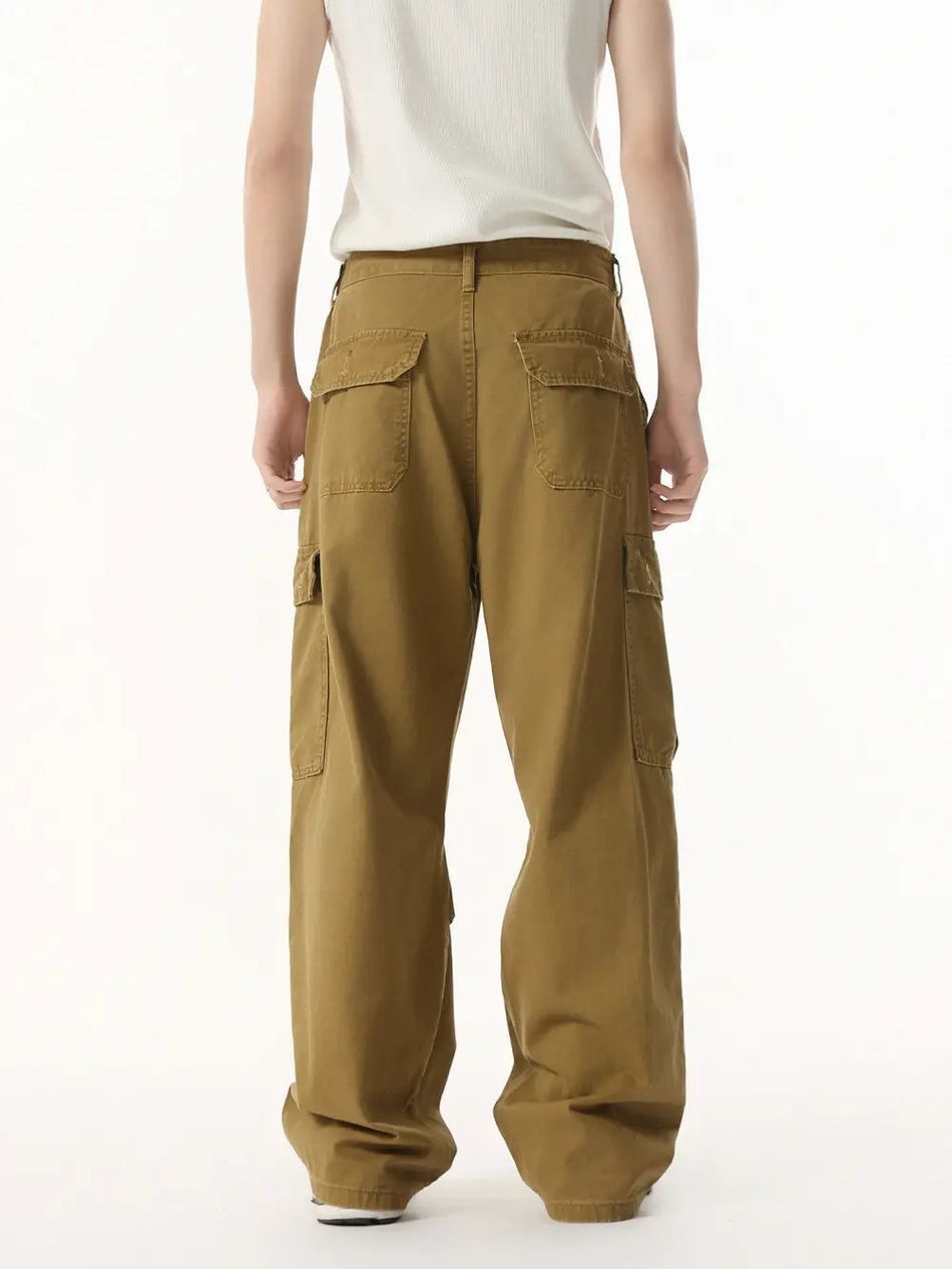 Japanese Brand Retro straight leg loose pocket jeans Size US 32 / EU 48 - 2 Thumbnail