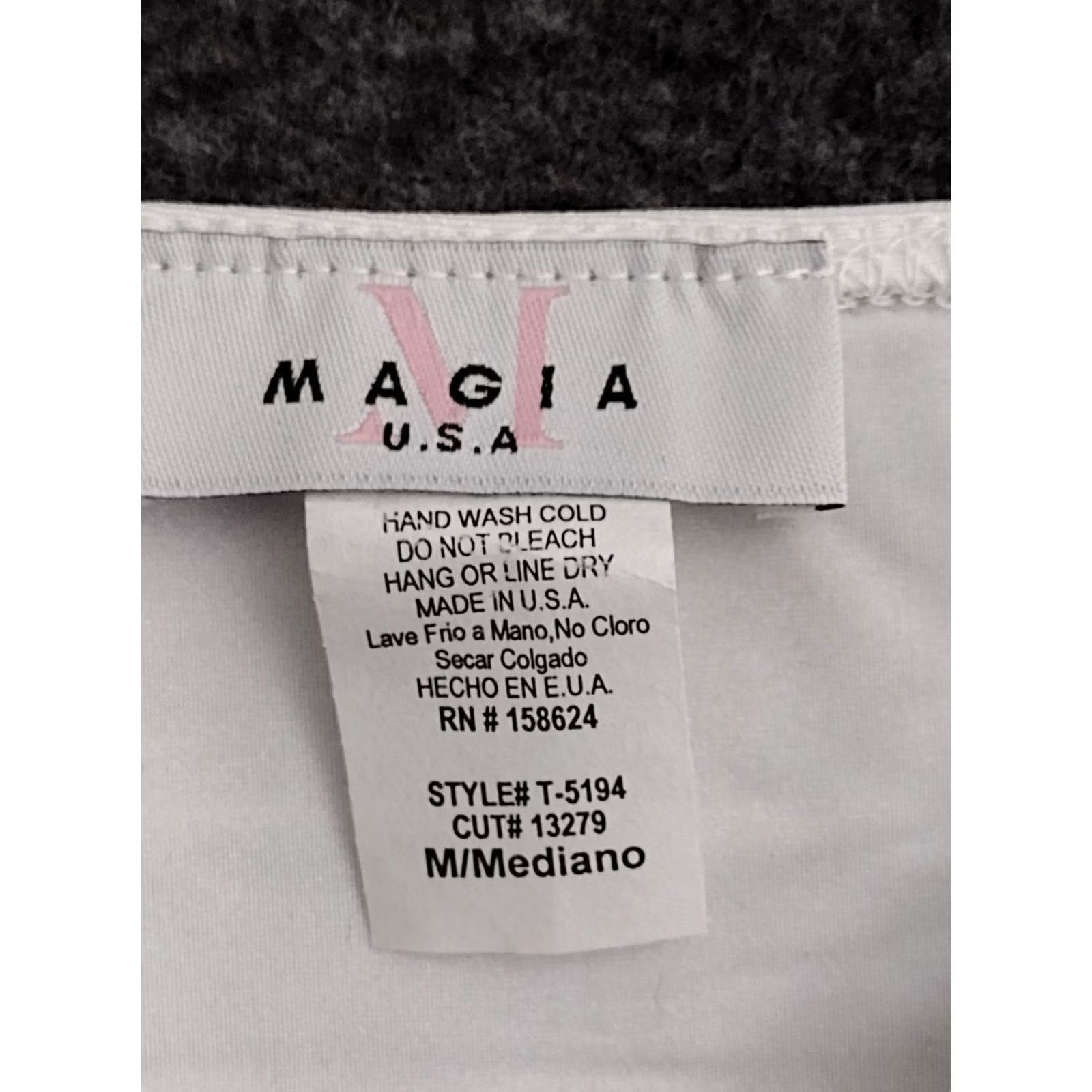 Vintage MAGIA U.S.A Women's Black & White One Piece Swimsuit Tie Knot Front Size M Size ONE SIZE - 6 Thumbnail