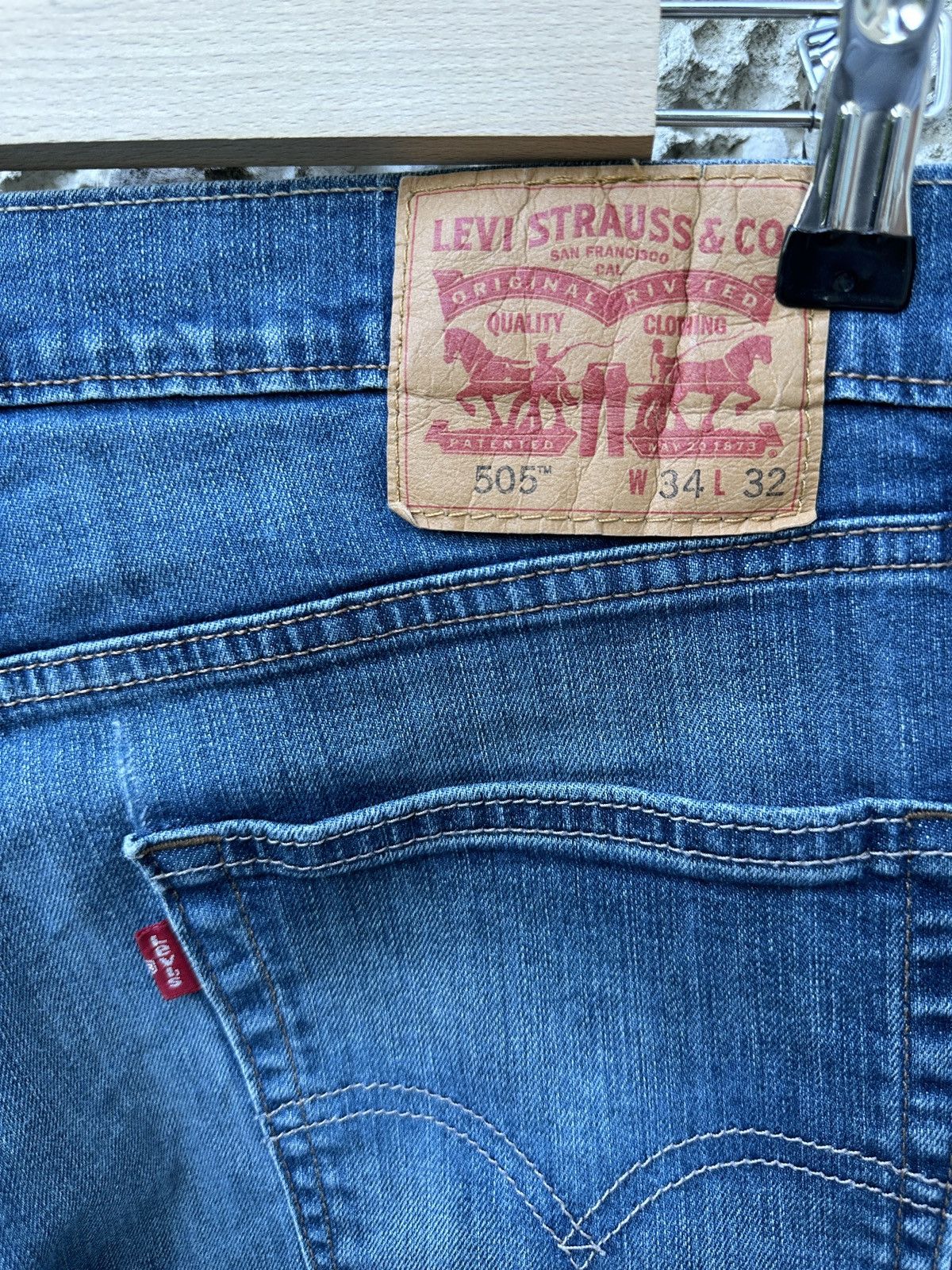 Levi's × Vintage vintage Levis 34x32 denim jeans Size US 34 / EU 50 - 6 Thumbnail