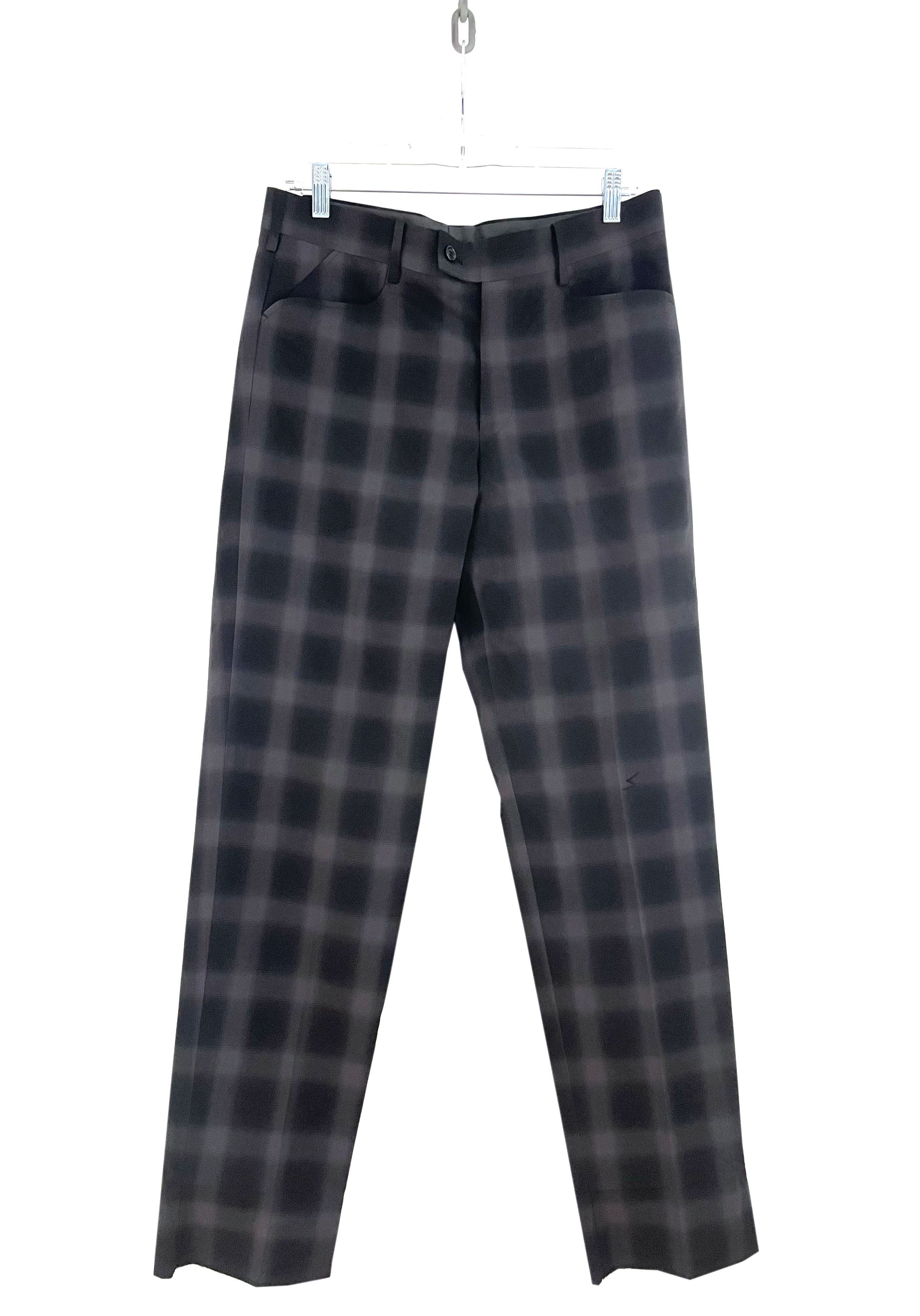 Undercover SS09 Checkered Lightning Bolt Pants Size US 32 / EU 48 - 1 Thumbnail