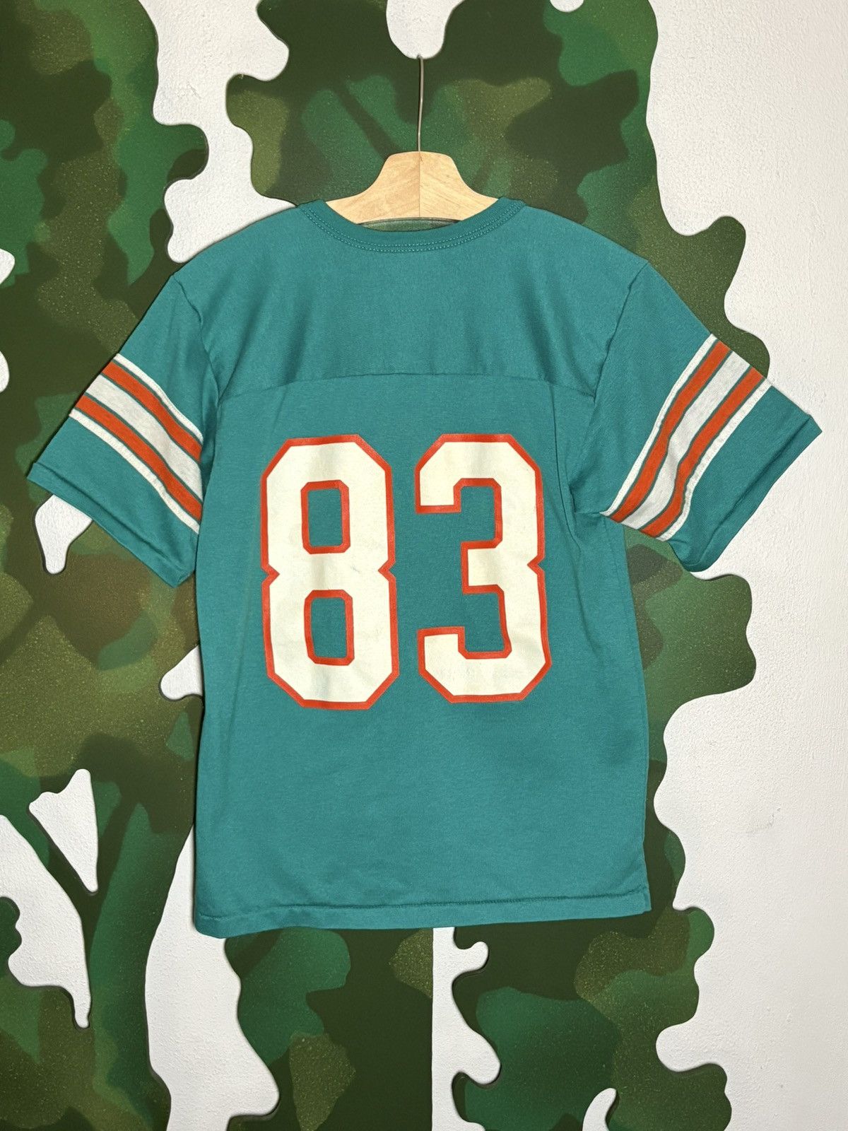 NFL Miami Dolphins vintage Rawlings cotton blend jersey sz Small Size US S / EU 44-46 / 1 - 2 Thumbnail