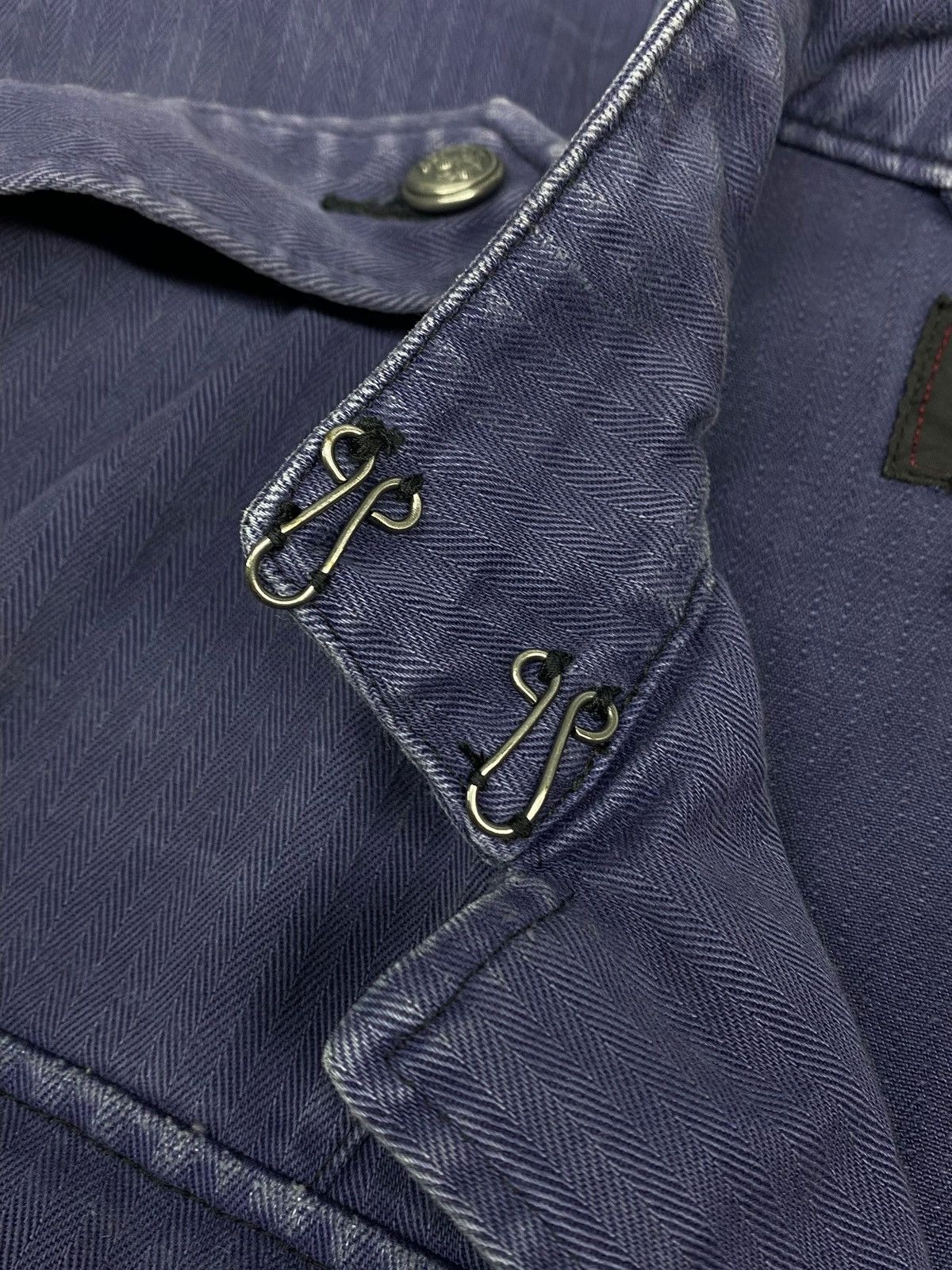 RRL Ralph Lauren RRL Double R Ralph Lauren Vintage Denim Jacket Officer Vibe Size S / US 4 / IT 40 - 20 Thumbnail