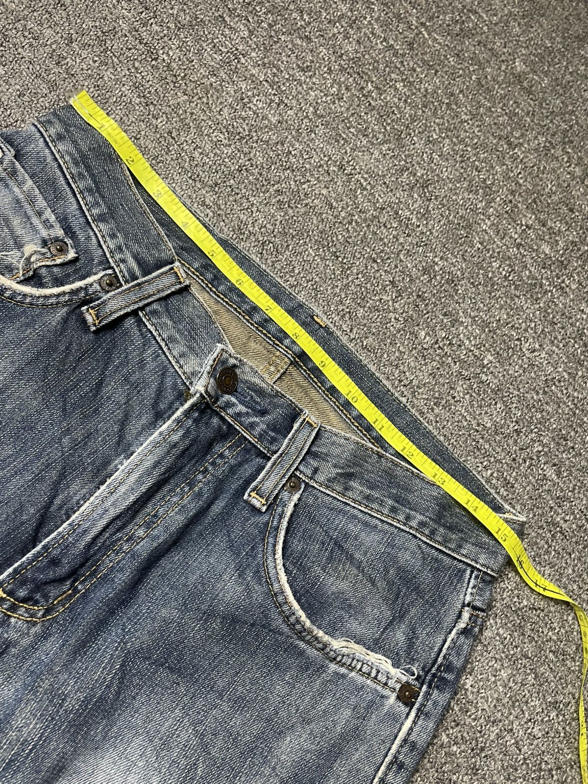 Edwin × Vintage Vintage EDWIN 404 Straight Cut Jeans (92) Size US 31 - 5 Thumbnail