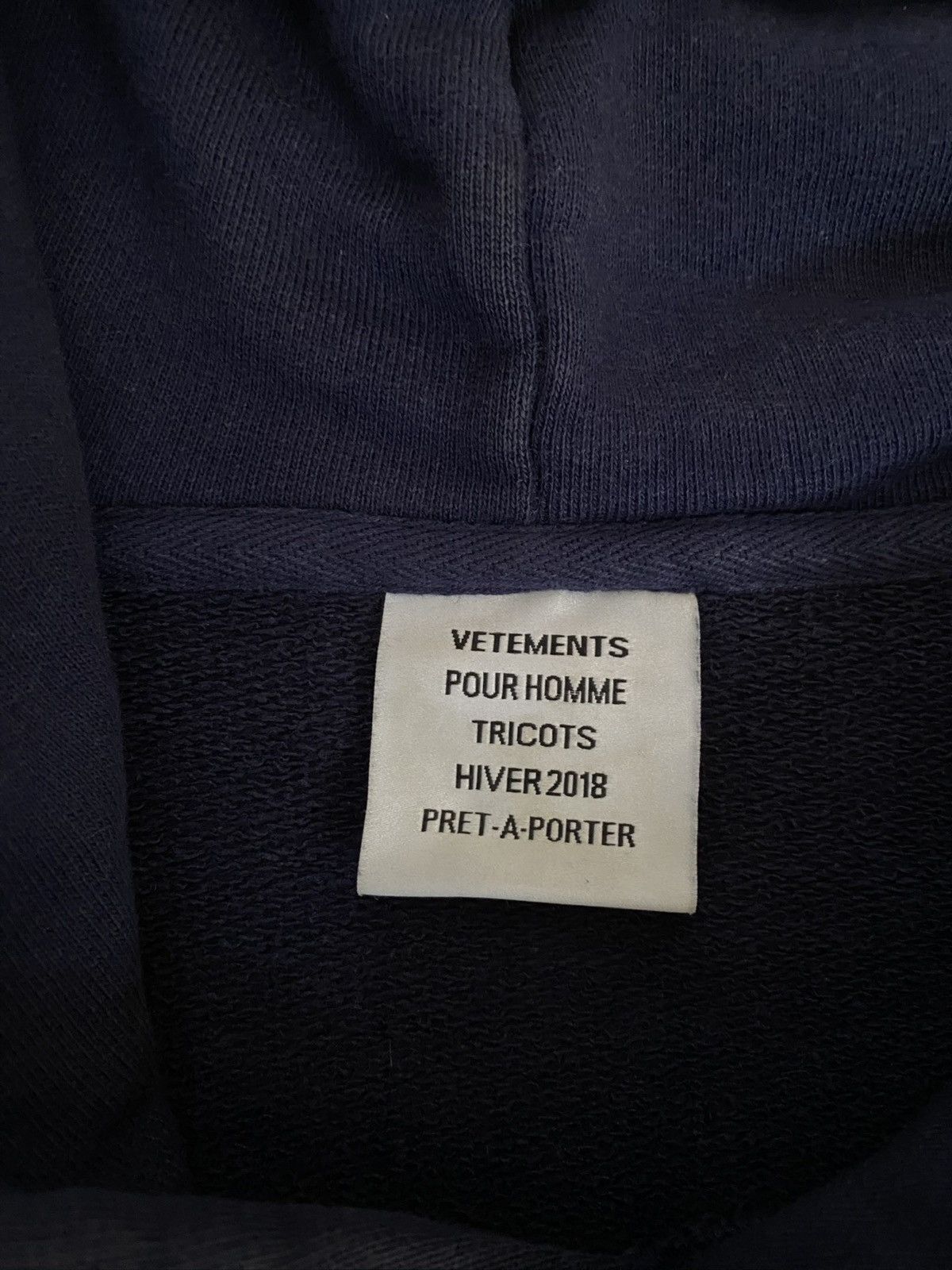 Vetements Vetements FW17 OG Haute Couture Hoodie Sz.M Size US M / EU 48-50 / 2 - 8 Thumbnail