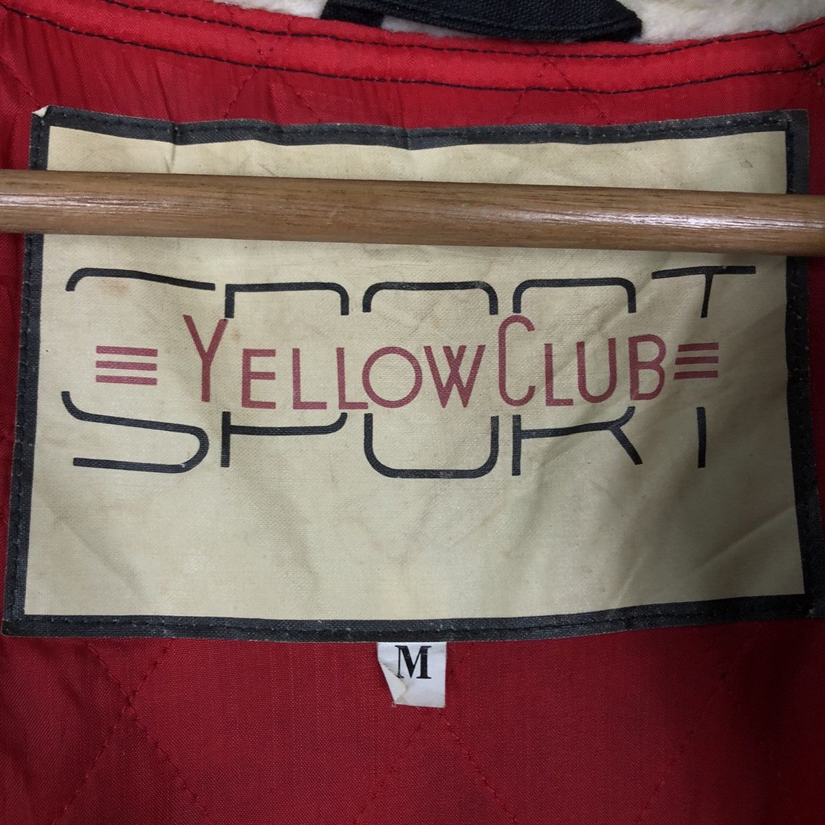Japanese Brand 🔥Vtg Wool Jacket High Collar Wood Button Yellow Club Japan Size US M / EU 48-50 / 2 - 14 Thumbnail