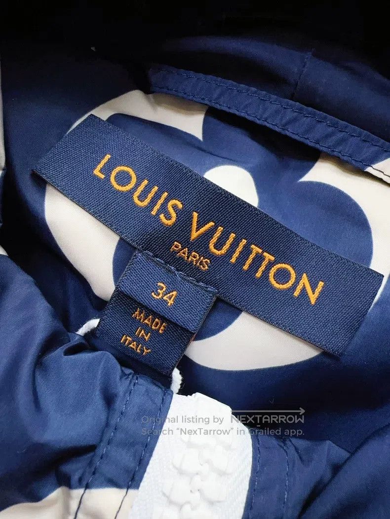Louis Vuitton Louis Vuitton Blue full print logo Bermuda presbyopic full Size XXS / US 00 / IT 34 - 6 Thumbnail