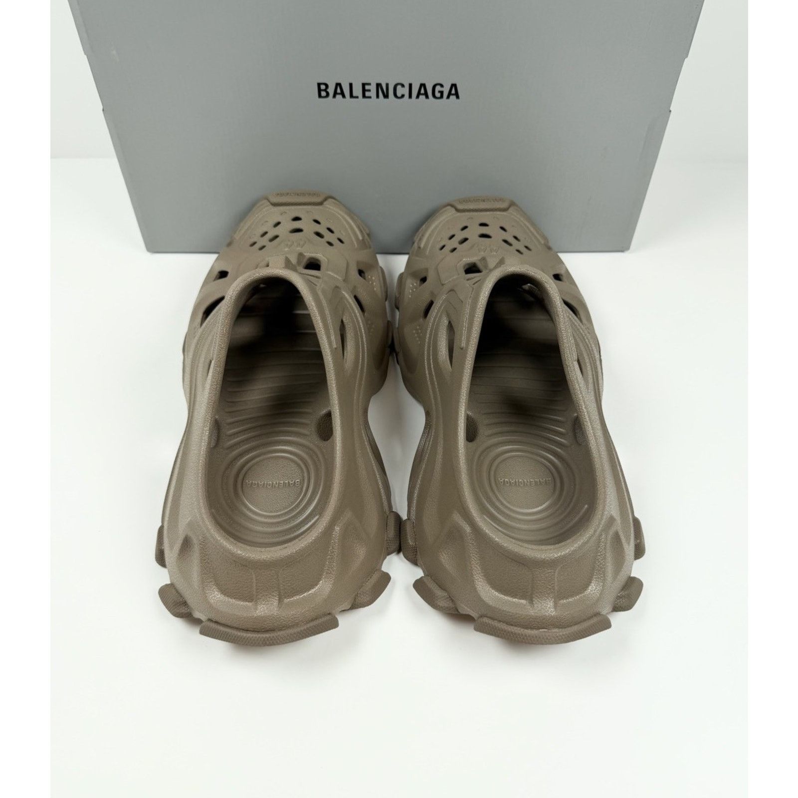 Balenciaga Size 44EU/11US - Balenciaga HD Mule Slip On Taupe NEW! Size US 11 / EU 44 - 5 Thumbnail