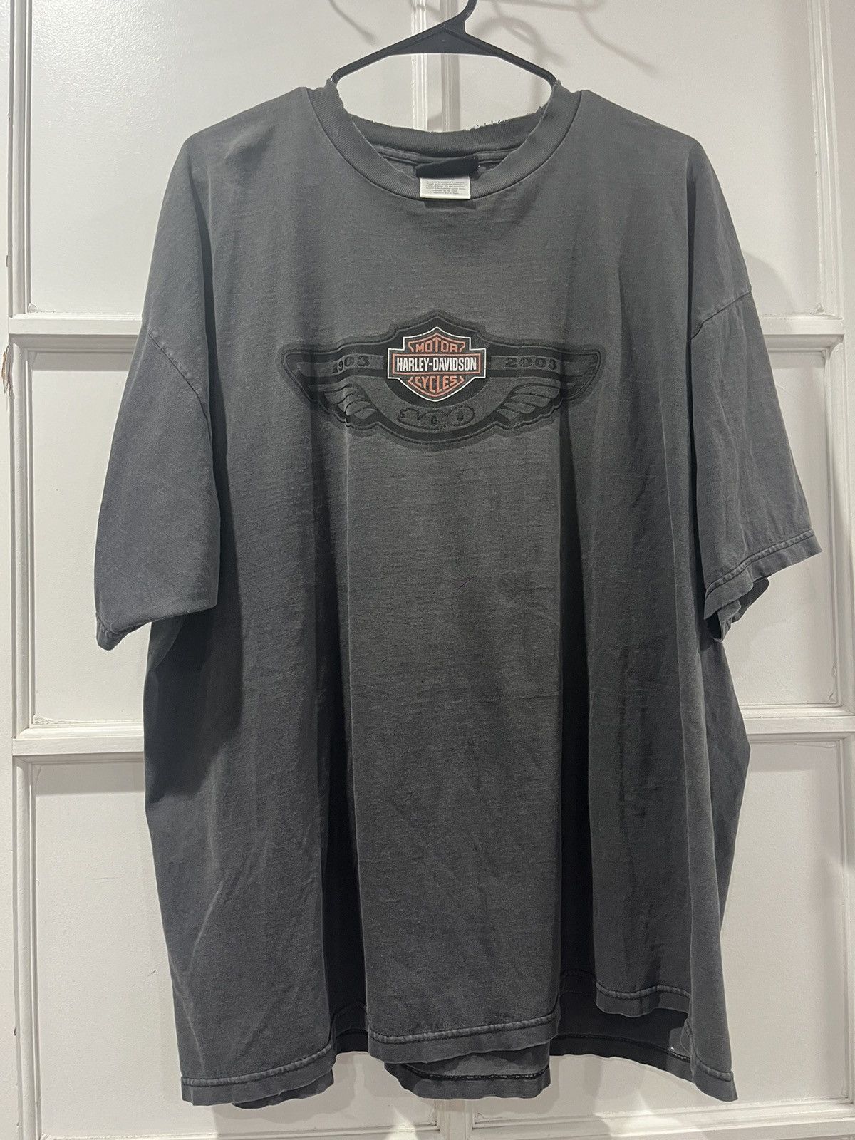 Harley Davidson Vintage Harley Davidson 100 Year Anniversary Tshirt Size US XXL / EU 58 / 5 - 1 Thumbnail